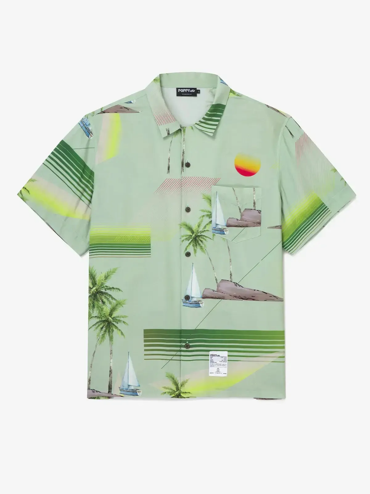 POPPY ATLR Women's Aloha Shirt sold by Eleven Oasis product image thumbnail 4