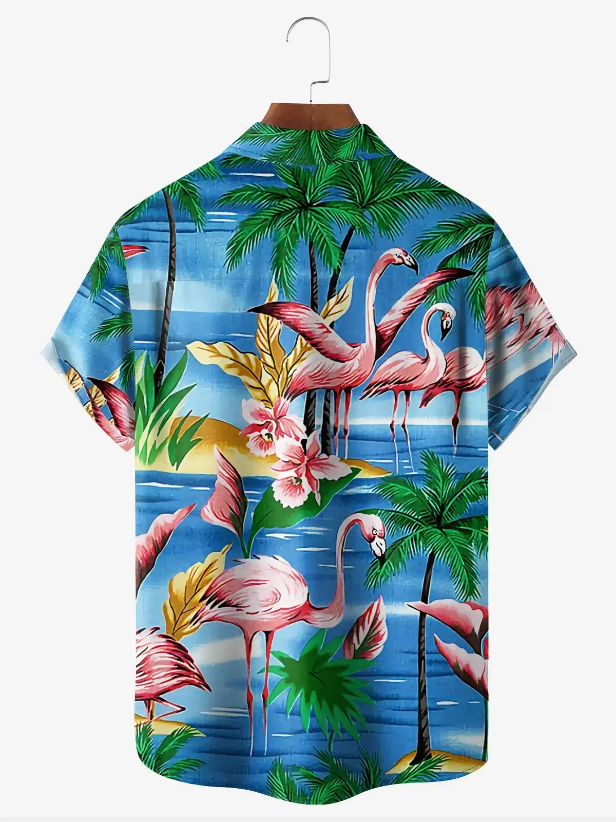 Men's Sasquatch Beach Party Hawaiian Short Sleeve Shirt sold by Eleven Oasis product image thumbnail 2