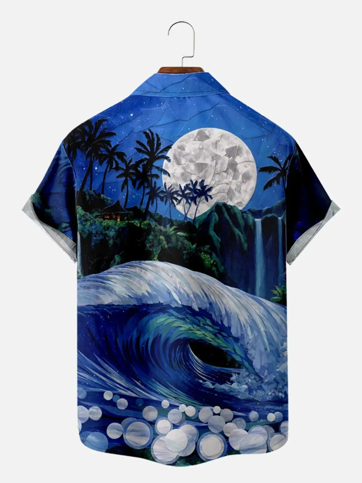 Men's Five O'Clock Paradise Parrot Hawaiian Short Sleeve Shirt sold by Eleven Oasis product image thumbnail 2