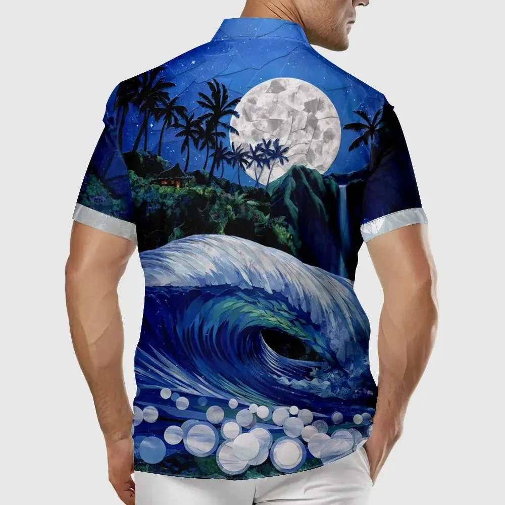 Men's Five O'Clock Paradise Parrot Hawaiian Short Sleeve Shirt sold by Eleven Oasis product image thumbnail 5