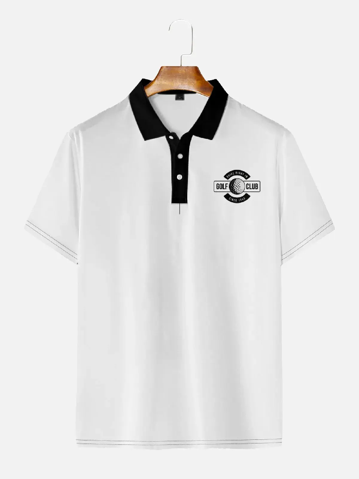Men's Classic Golf Club Polo Short Sleeve Shirt sold by Eleven Oasis