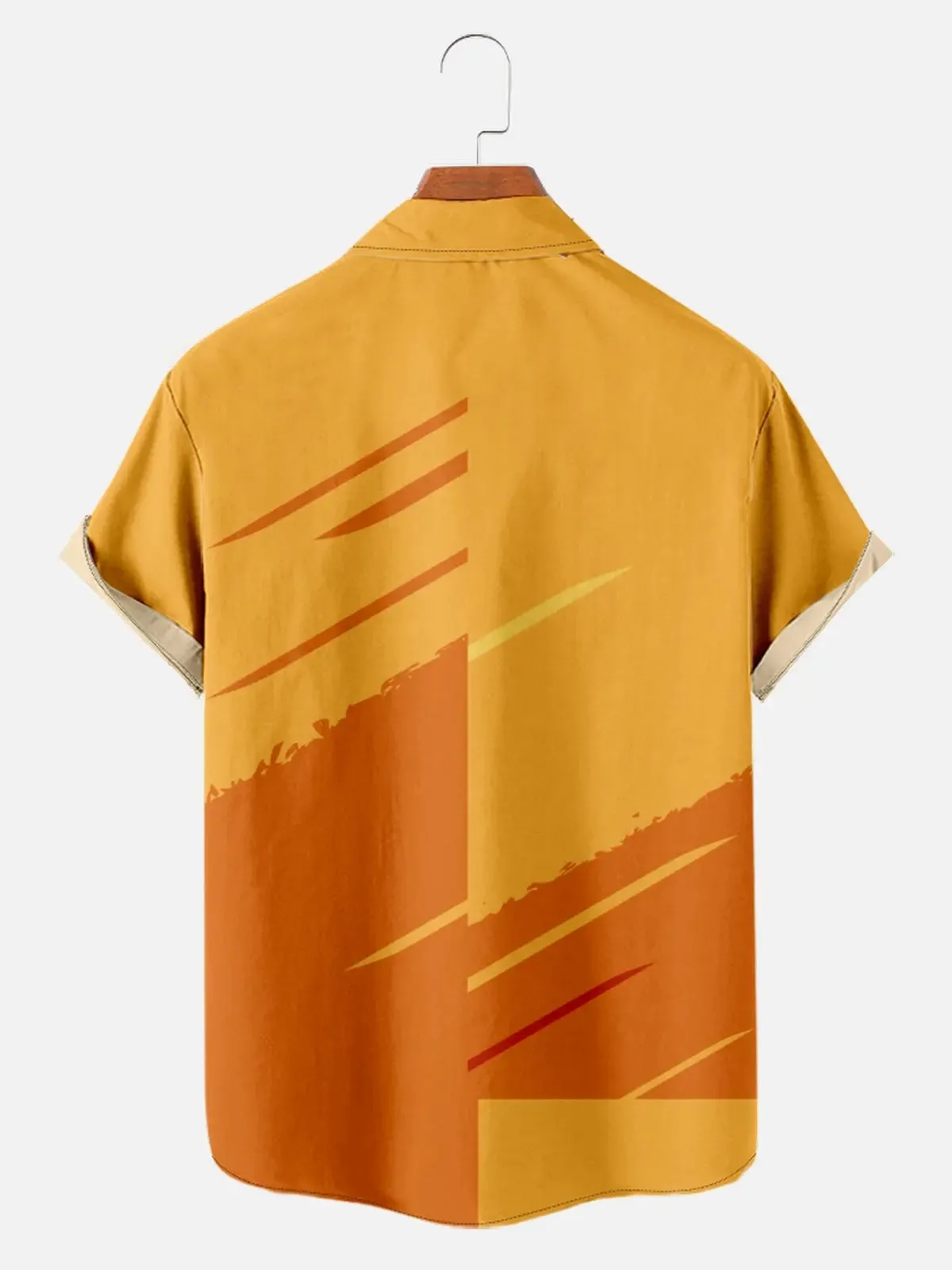 Men's Classic Muscle Car Print Short Sleeve Shirt sold by Eleven Oasis product image thumbnail 2