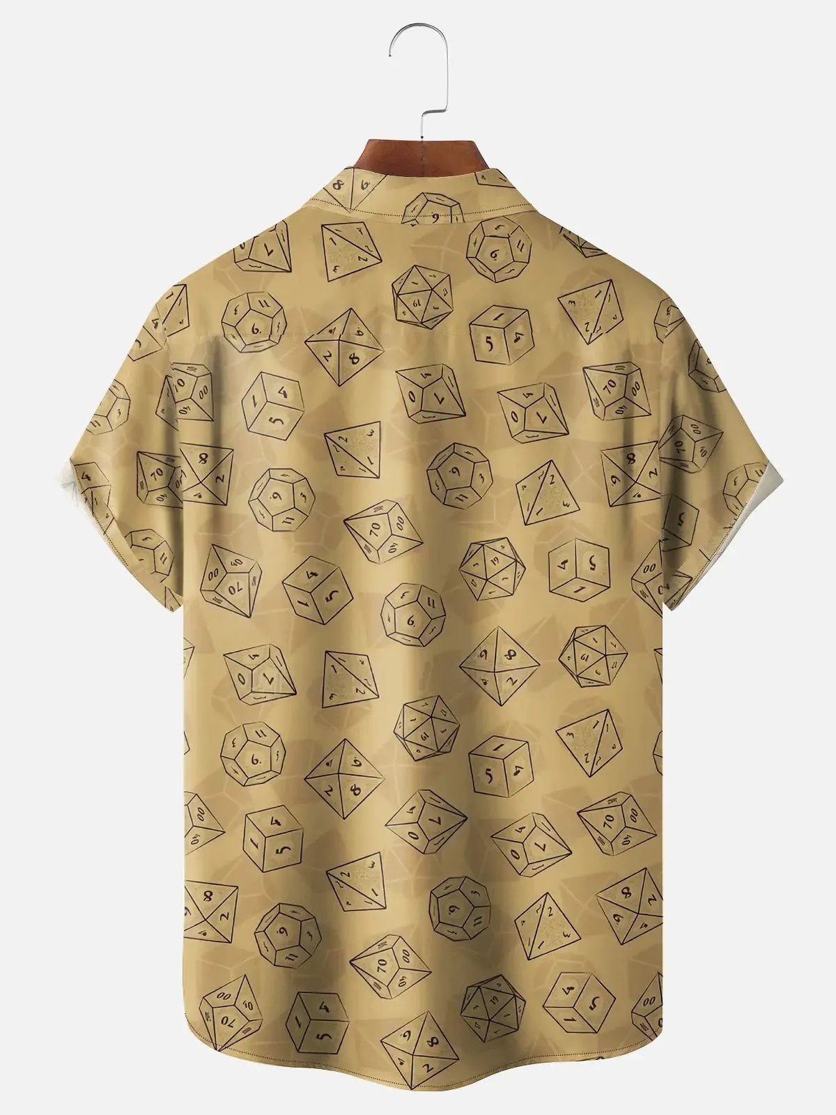 Men's Dungeons & Dragons Dice Short Sleeve Shirt sold by Eleven Oasis product image thumbnail 2