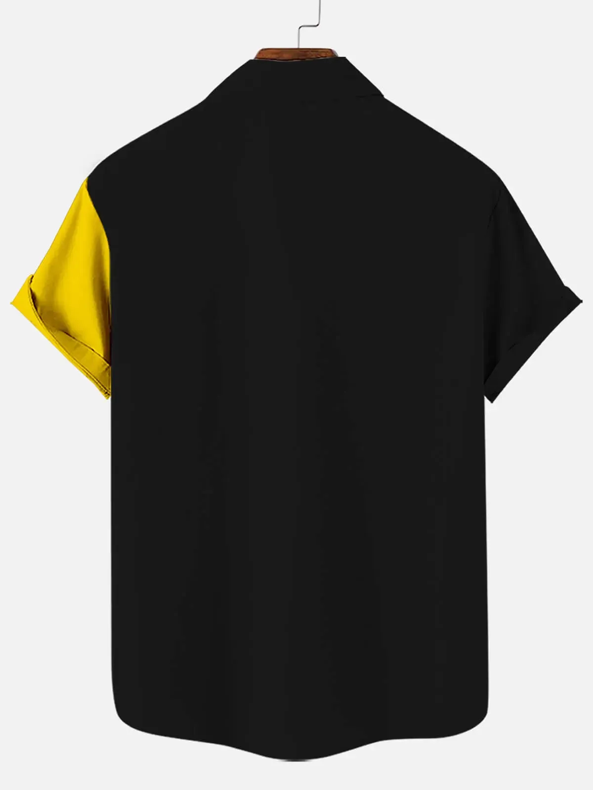 Music Festival Jazz Night Stripes Men's Short Sleeve Shirt sold by Eleven Oasis product image thumbnail 2