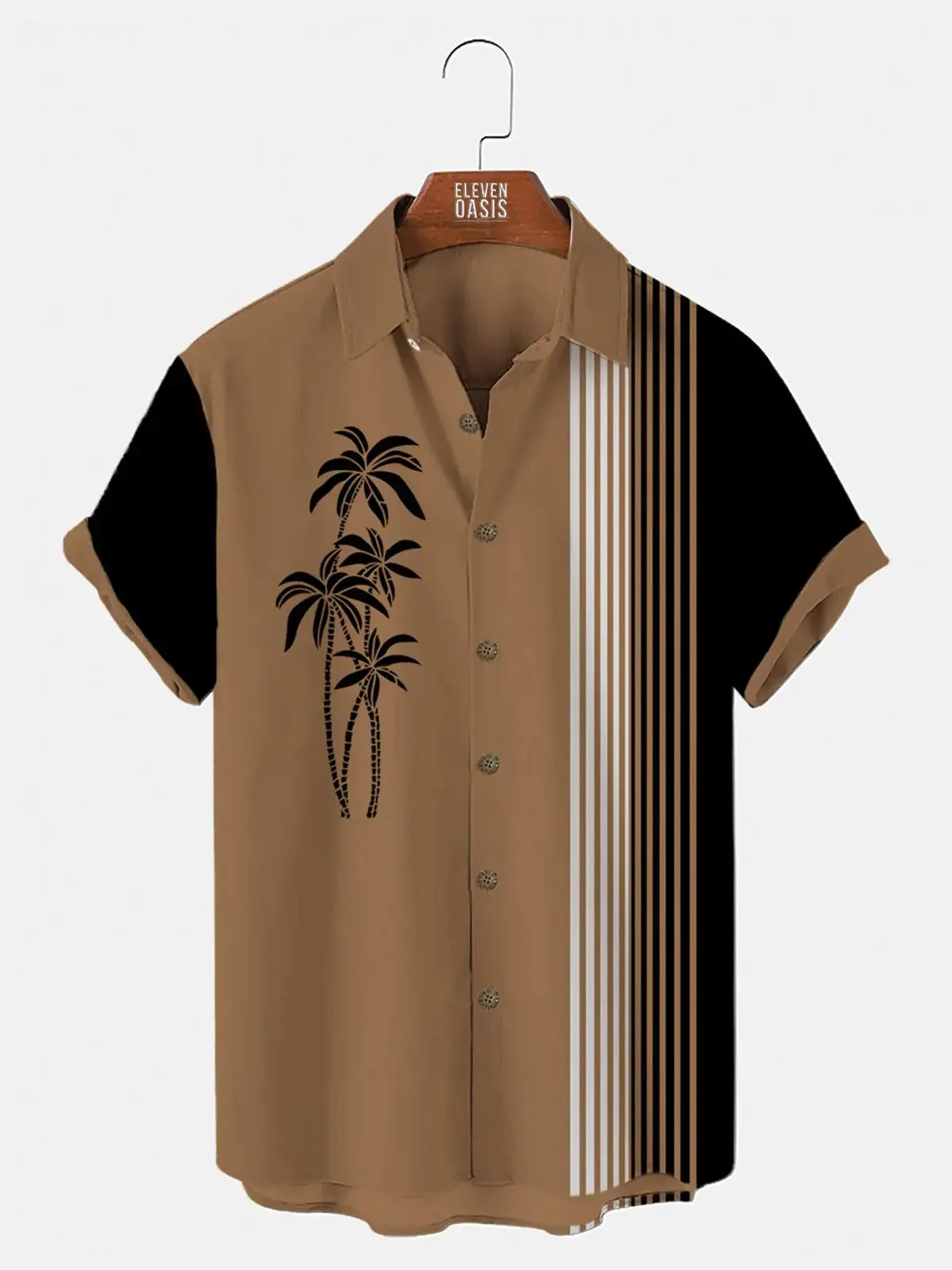Men's Aloha Vibe Vacay Style Short Sleeve Shirt sold by Eleven Oasis product image thumbnail 2