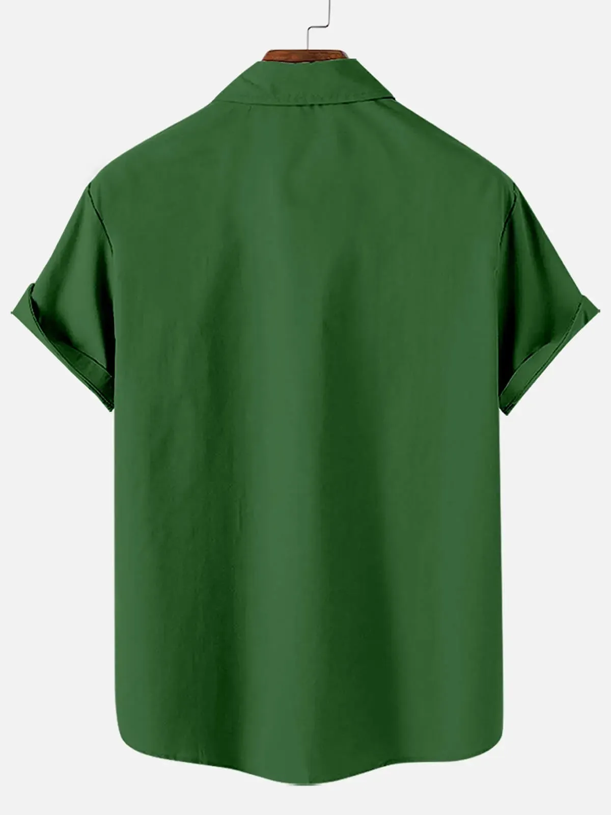 Men's Erin Go Bragh Shamrock Short Sleeve Shirt sold by Eleven Oasis product image thumbnail 2
