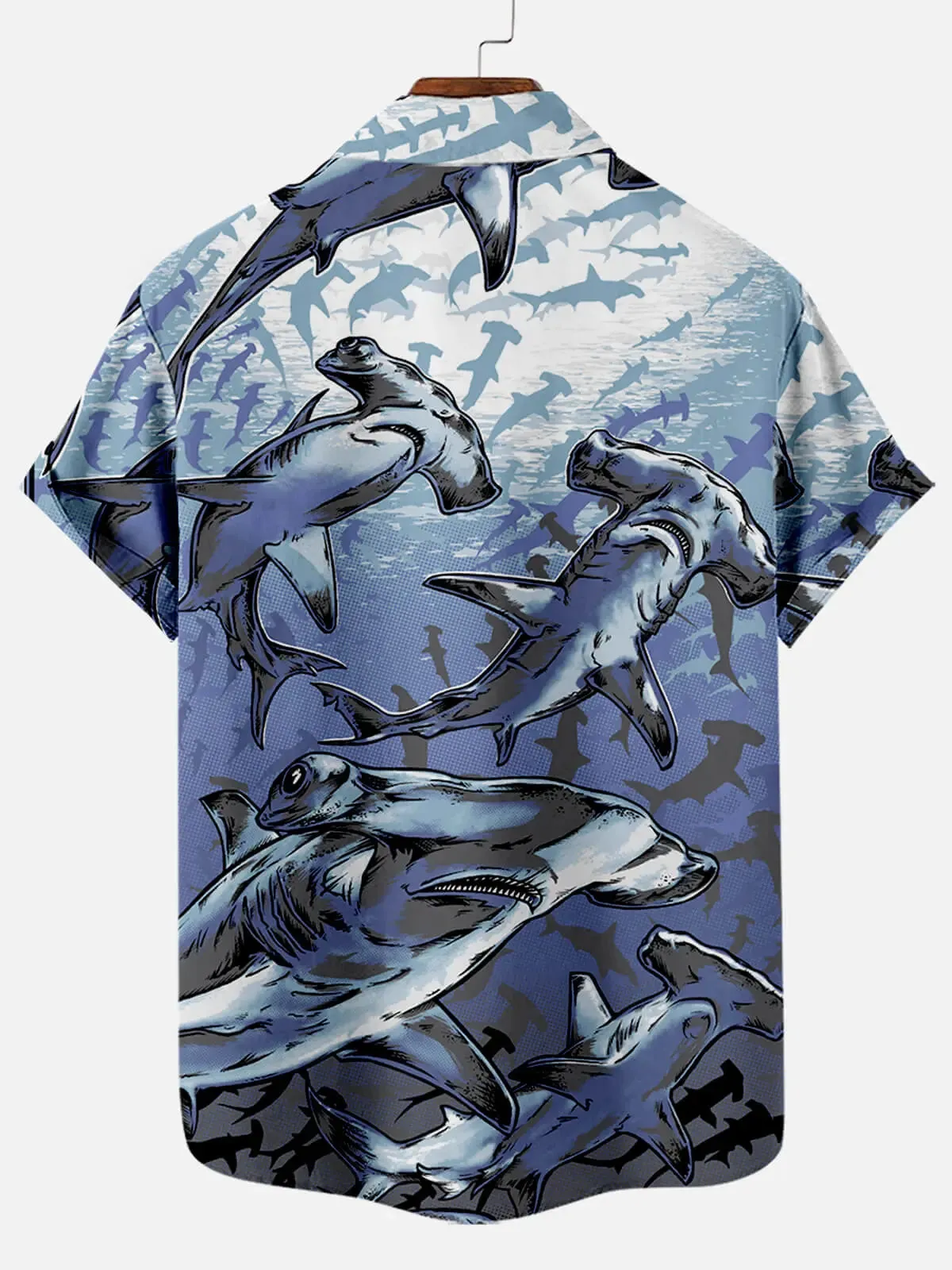 Men's Hammerhead Swarm Short Sleeve Shirt sold by Eleven Oasis product image thumbnail 2