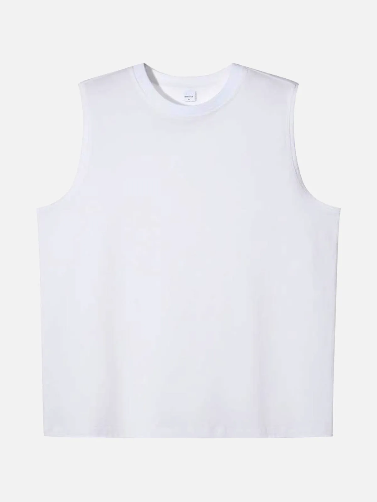Men's Essential Cotton Muscle Tank sold by Eleven Oasis product image thumbnail 4