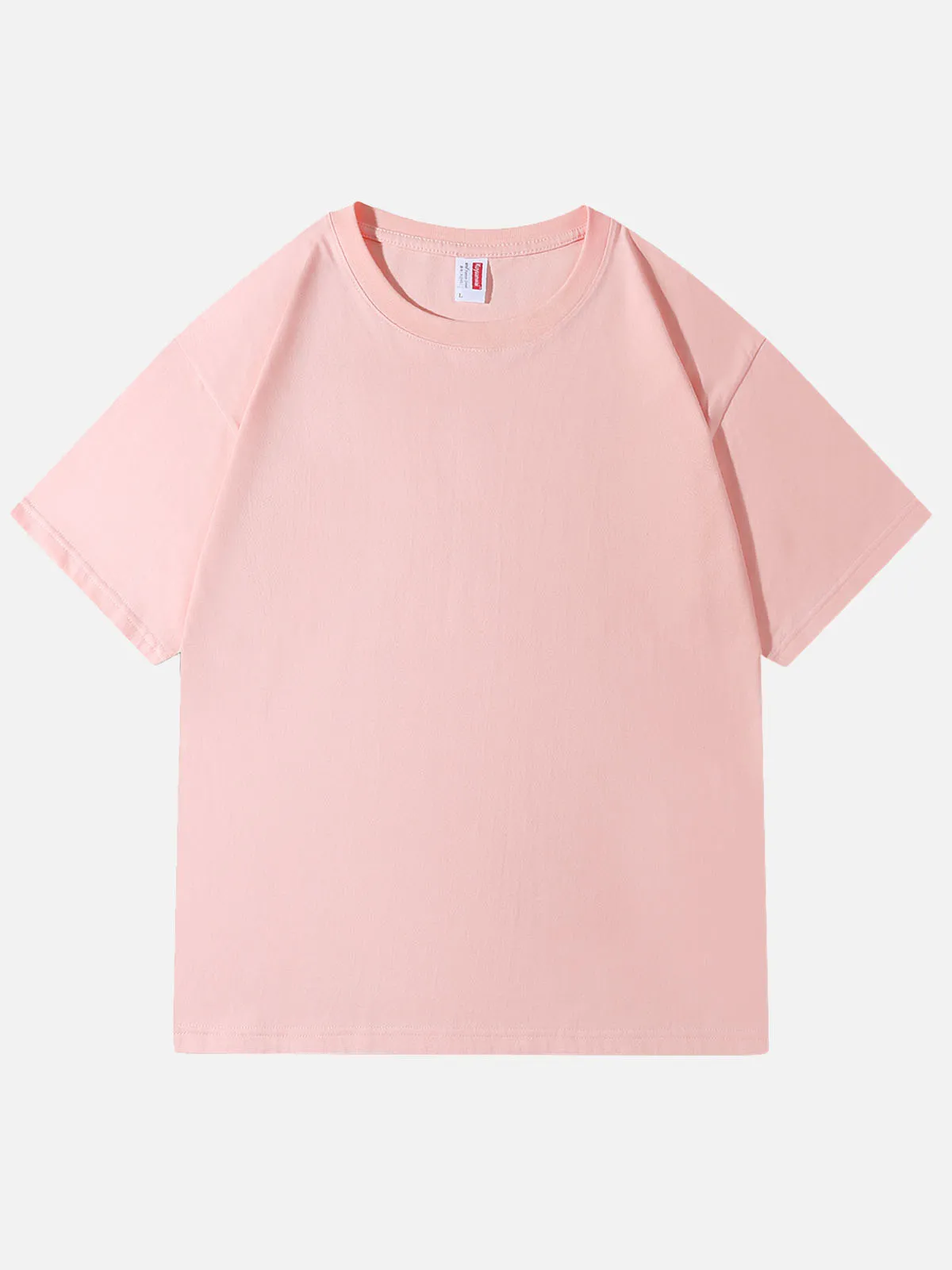 Soft Pastel Basic Cotton T-Shirt - 5 Colors sold by Eleven Oasis product image thumbnail 2