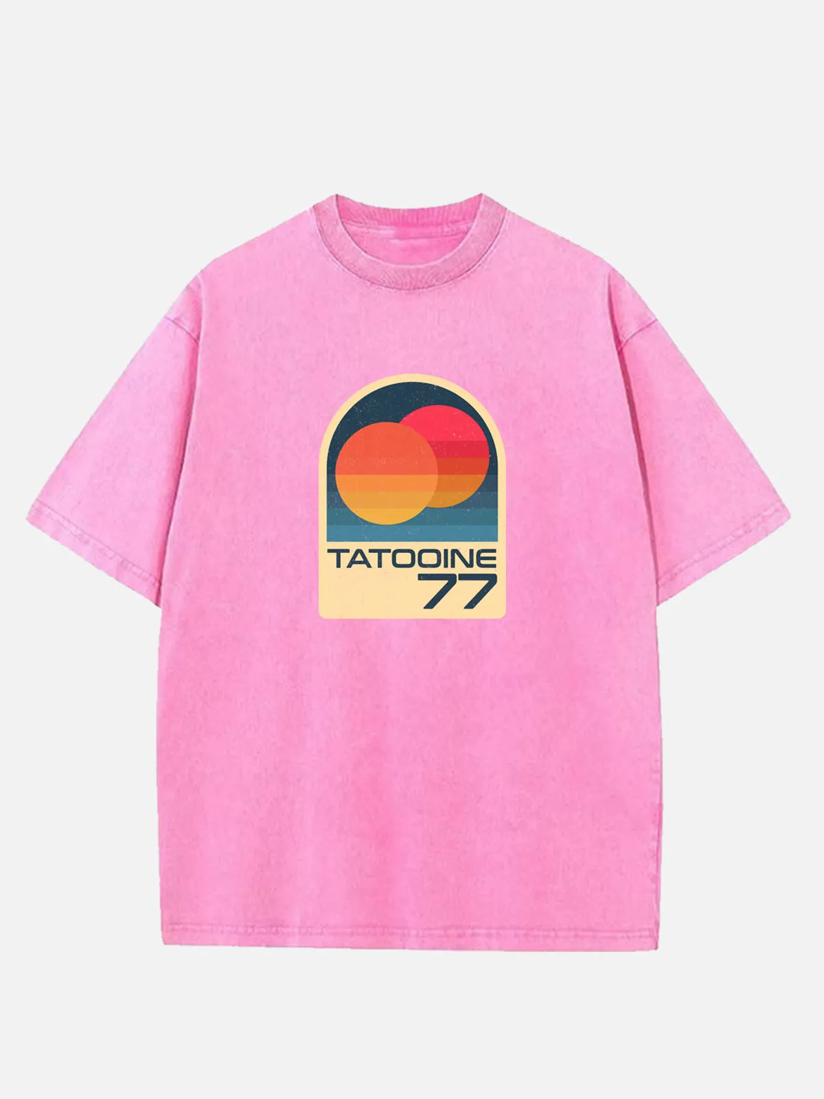Star Wars Tatooine 77 Vintage Acid Wash Cotton T-Shirt sold by Eleven Oasis product image thumbnail 5