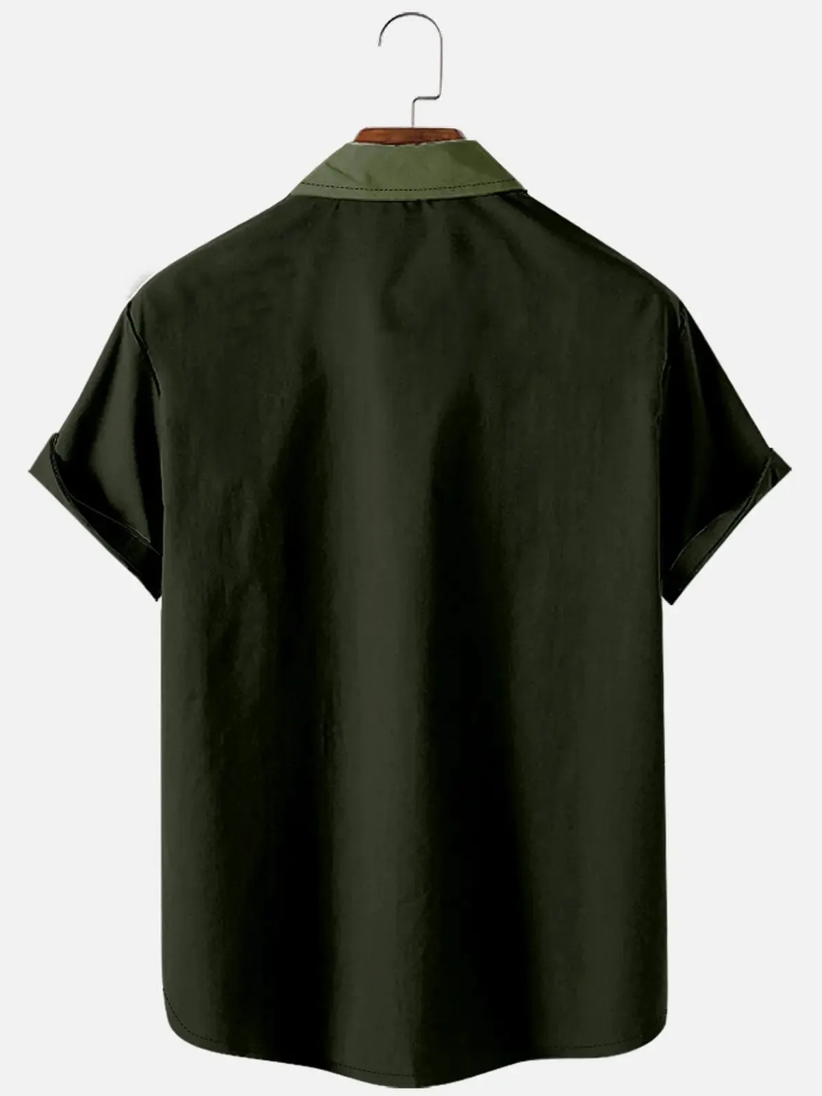 Men's Classic Bowling Short Sleeve Shirt sold by Eleven Oasis product image thumbnail 5