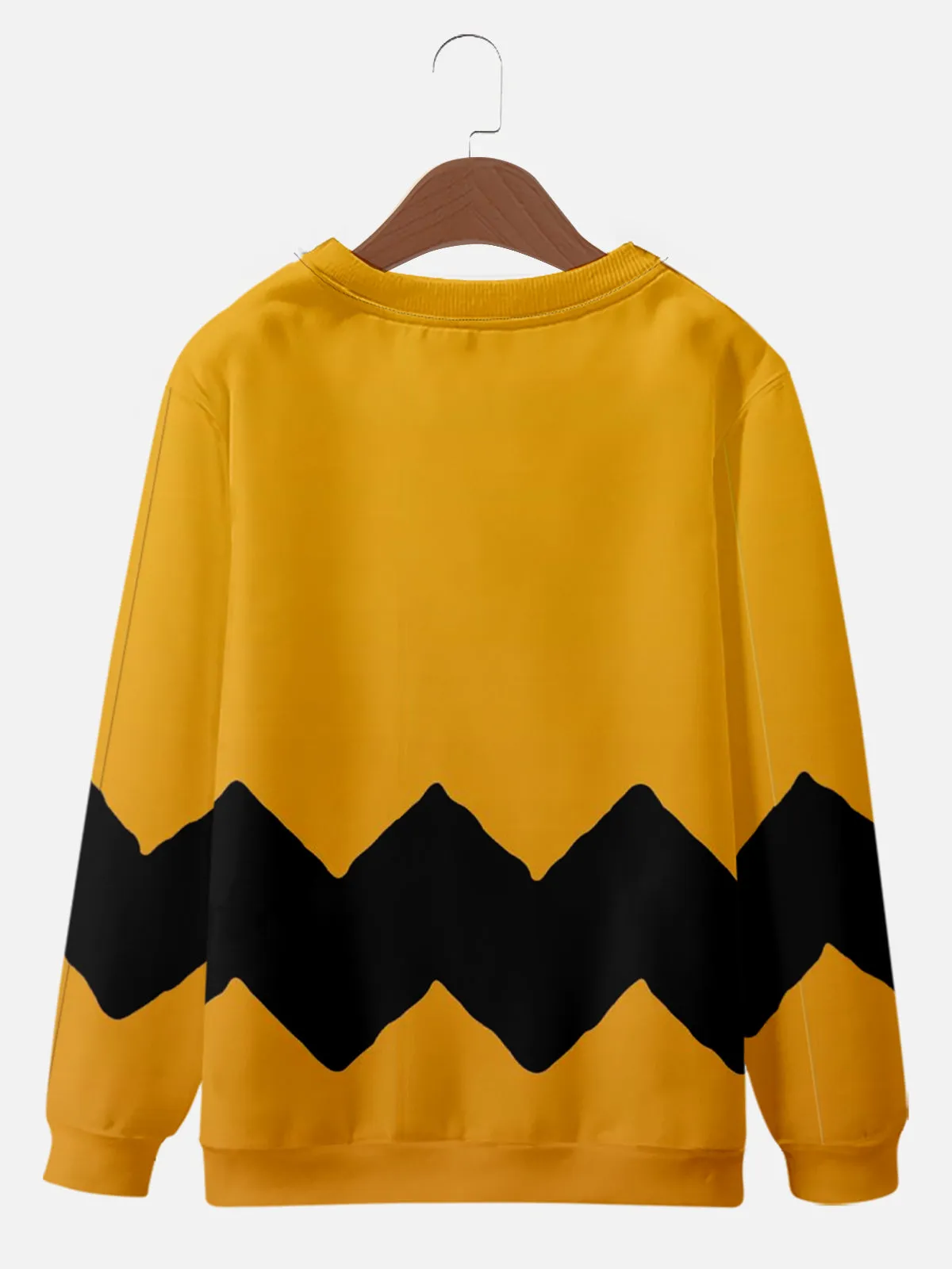 Men's Charlie Brown Inspired Zigzag Sweatshirt sold by Eleven Oasis product image thumbnail 2