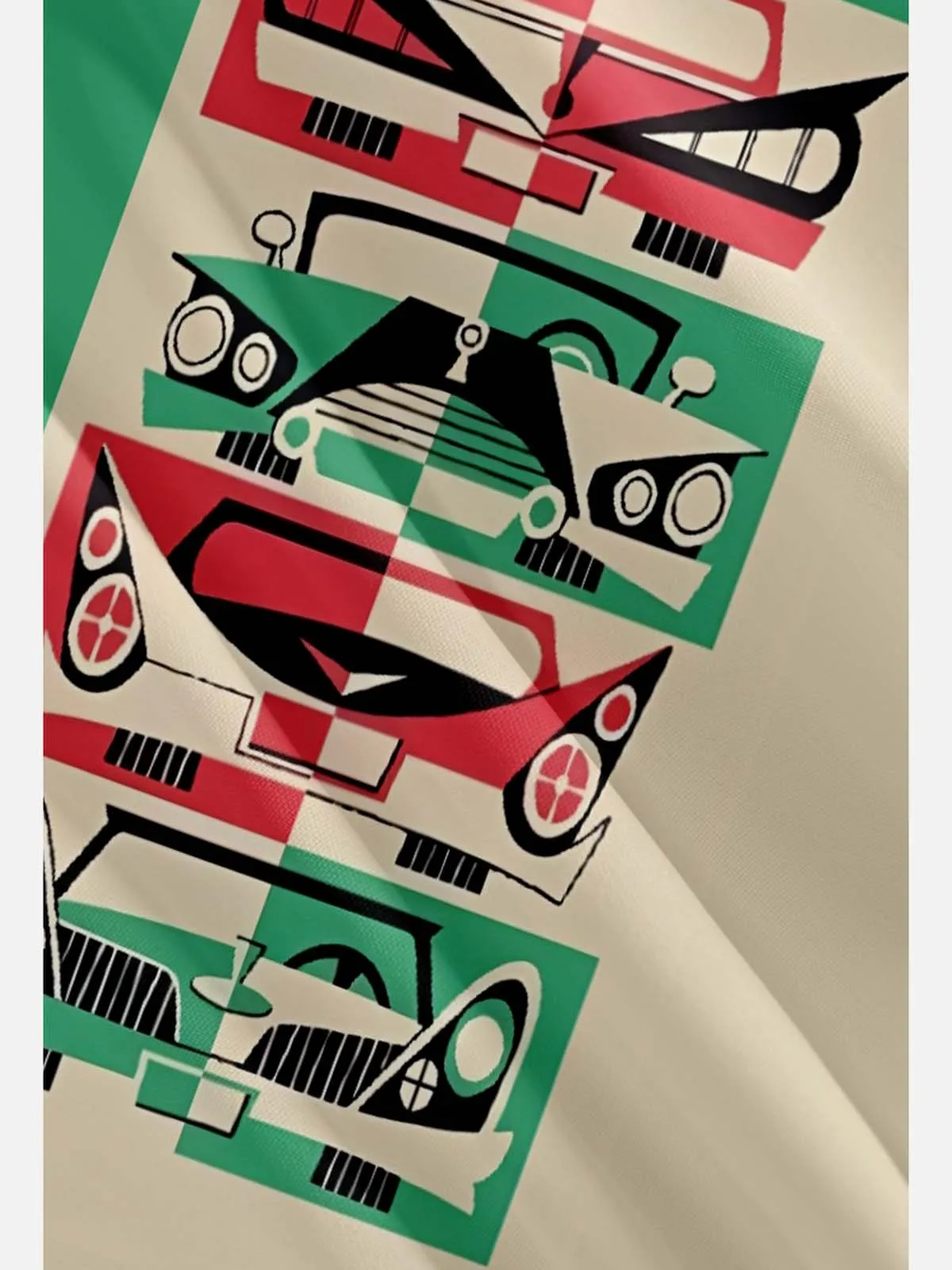 Tall Men's Vintage Hot Rod Gallery Short Sleeve Shirt sold by Eleven Oasis product image thumbnail 4