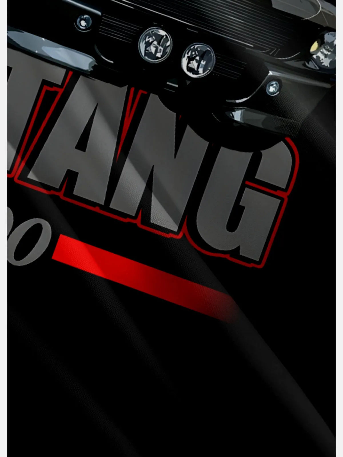 Tall Men's 1965 Ford Mustang GT 500 Short Sleeve Shirt sold by Eleven Oasis product image thumbnail 4