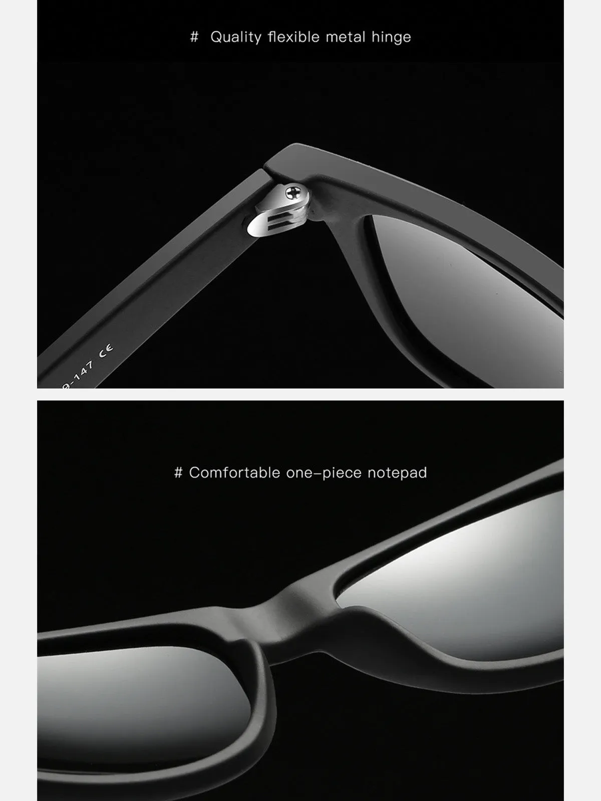 Classic Wayfarer Sunglasses sold by Eleven Oasis product image thumbnail 3