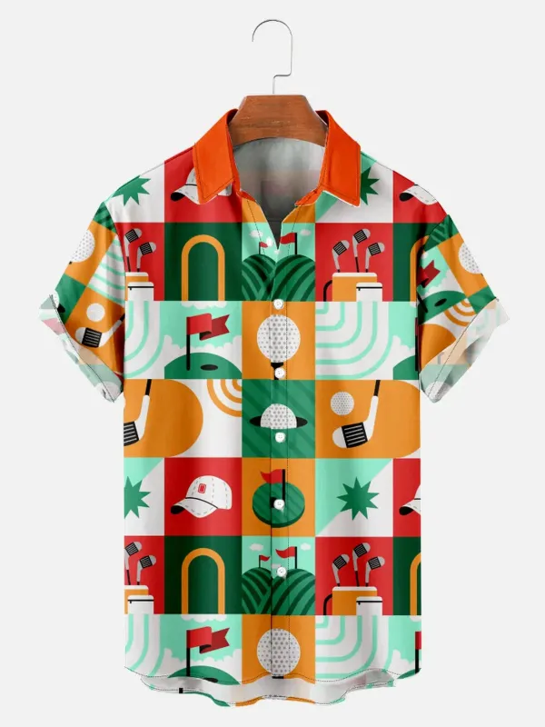 r*e様 ゴルフワン P.I.F BUTTON UP SHIRT ボーリングシャ KOOL GOLF BUTTON UP by GOLF WANG | Parallel
