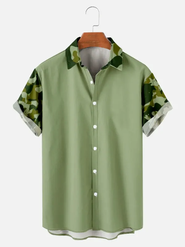 Men's Military Tribute Short Sleeve Shirt sold by Eleven Oasis