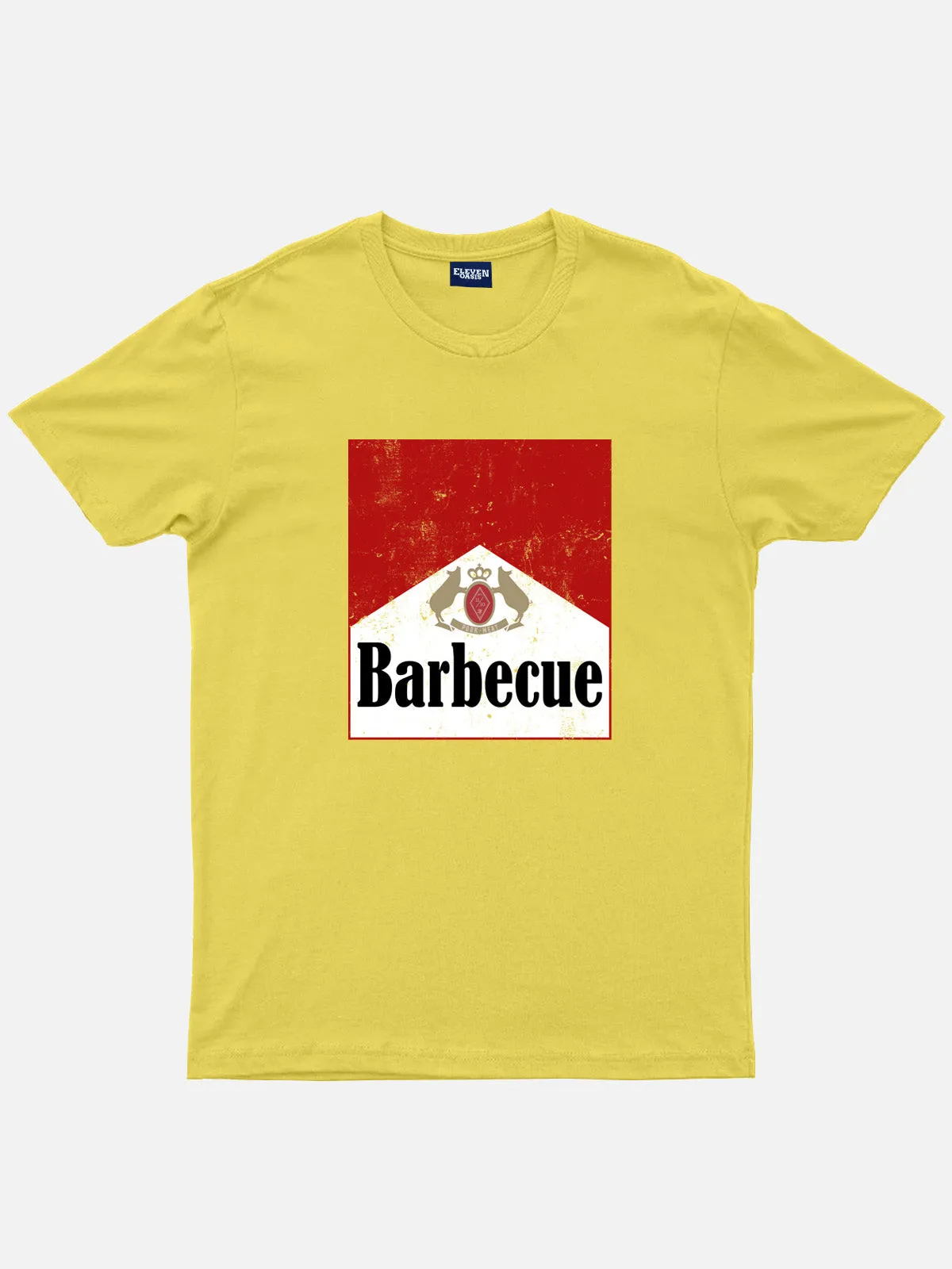 Barbecue Cigarette Parody Cotton T-Shirt sold by Eleven Oasis product image thumbnail 5