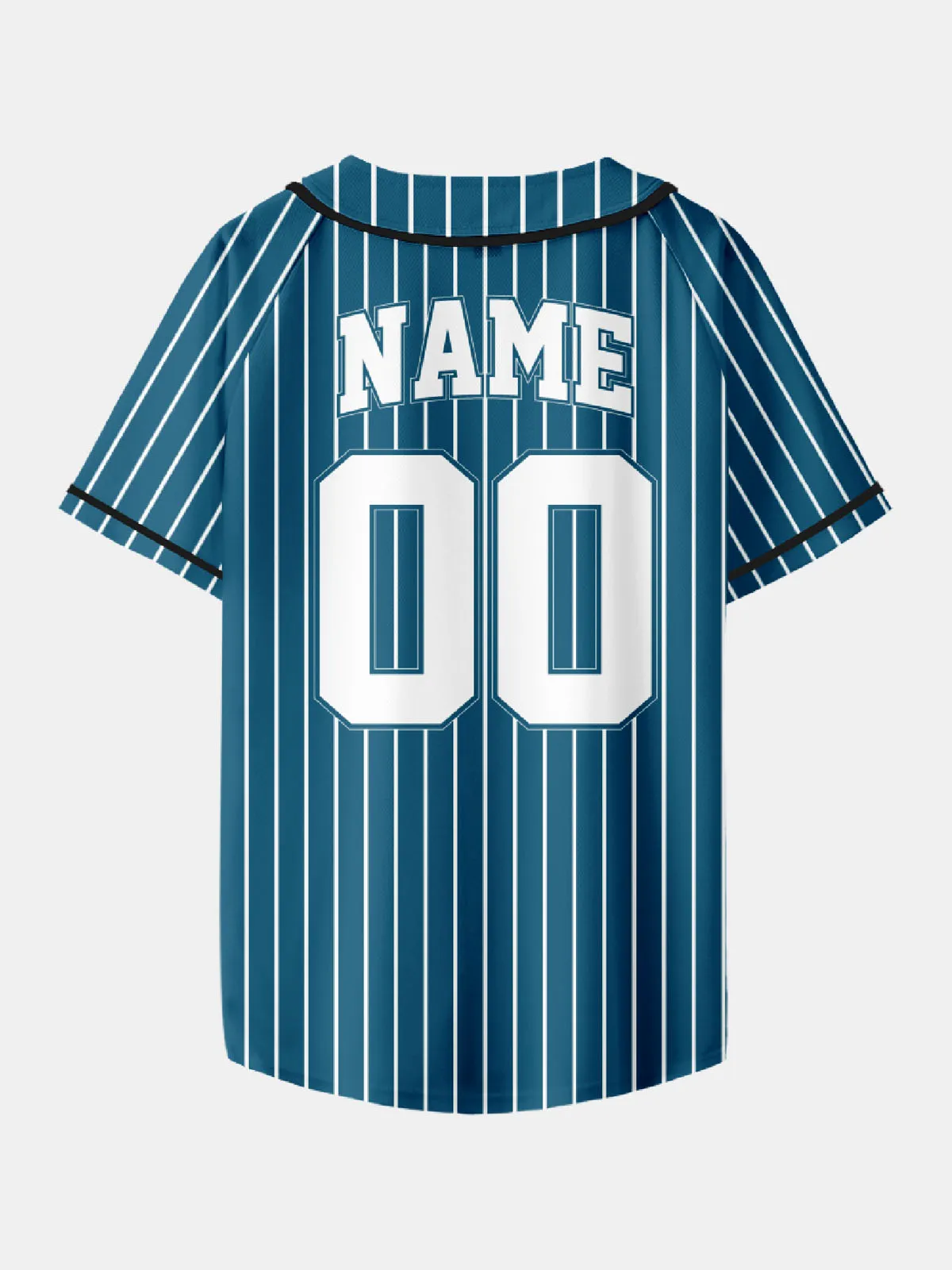 Men's Customizable Baseball Team Short Sleeve Jersey sold by Eleven Oasis product image thumbnail 3