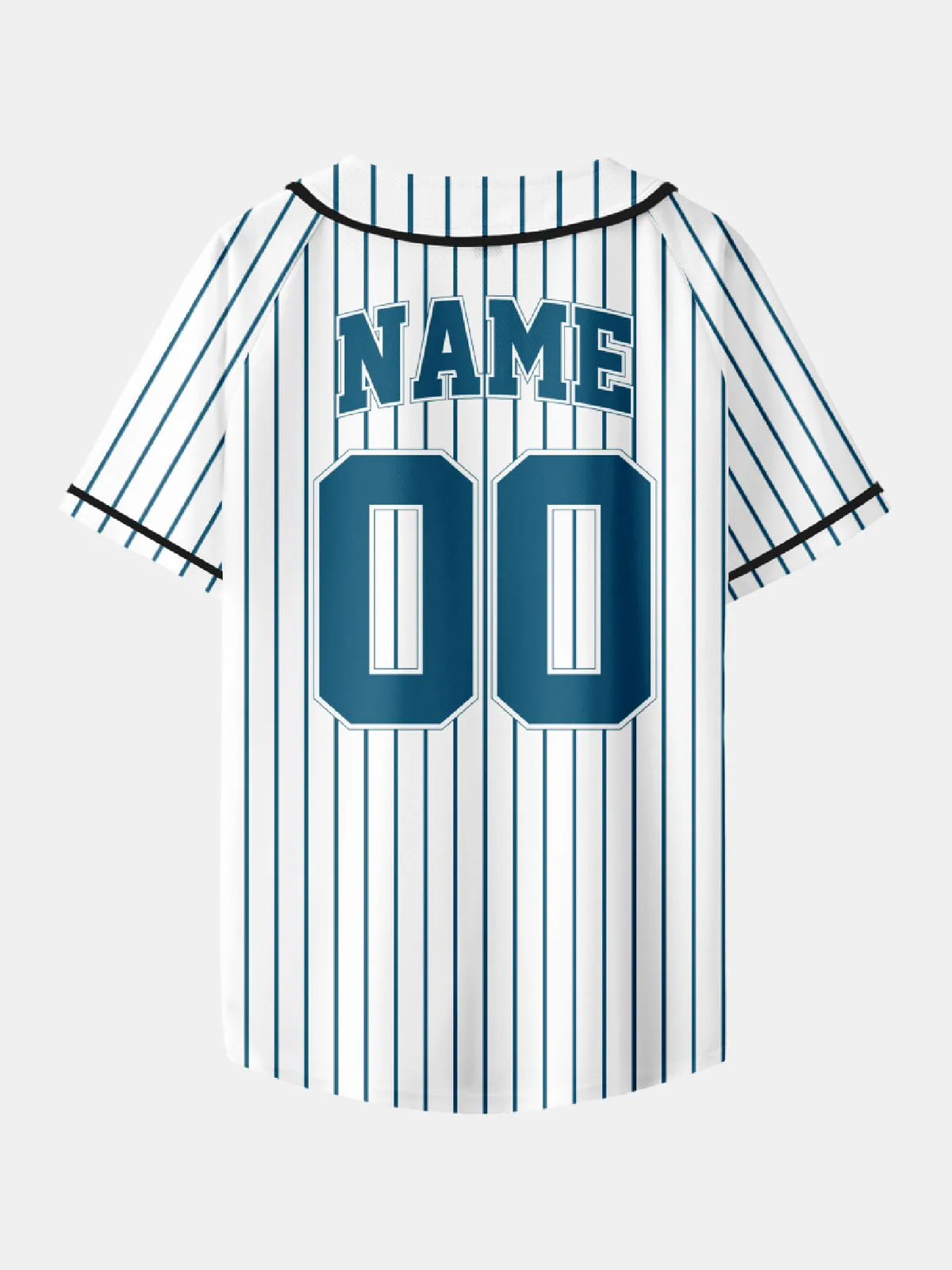 Men's Customizable Baseball Team Short Sleeve Jersey sold by Eleven Oasis product image thumbnail 4