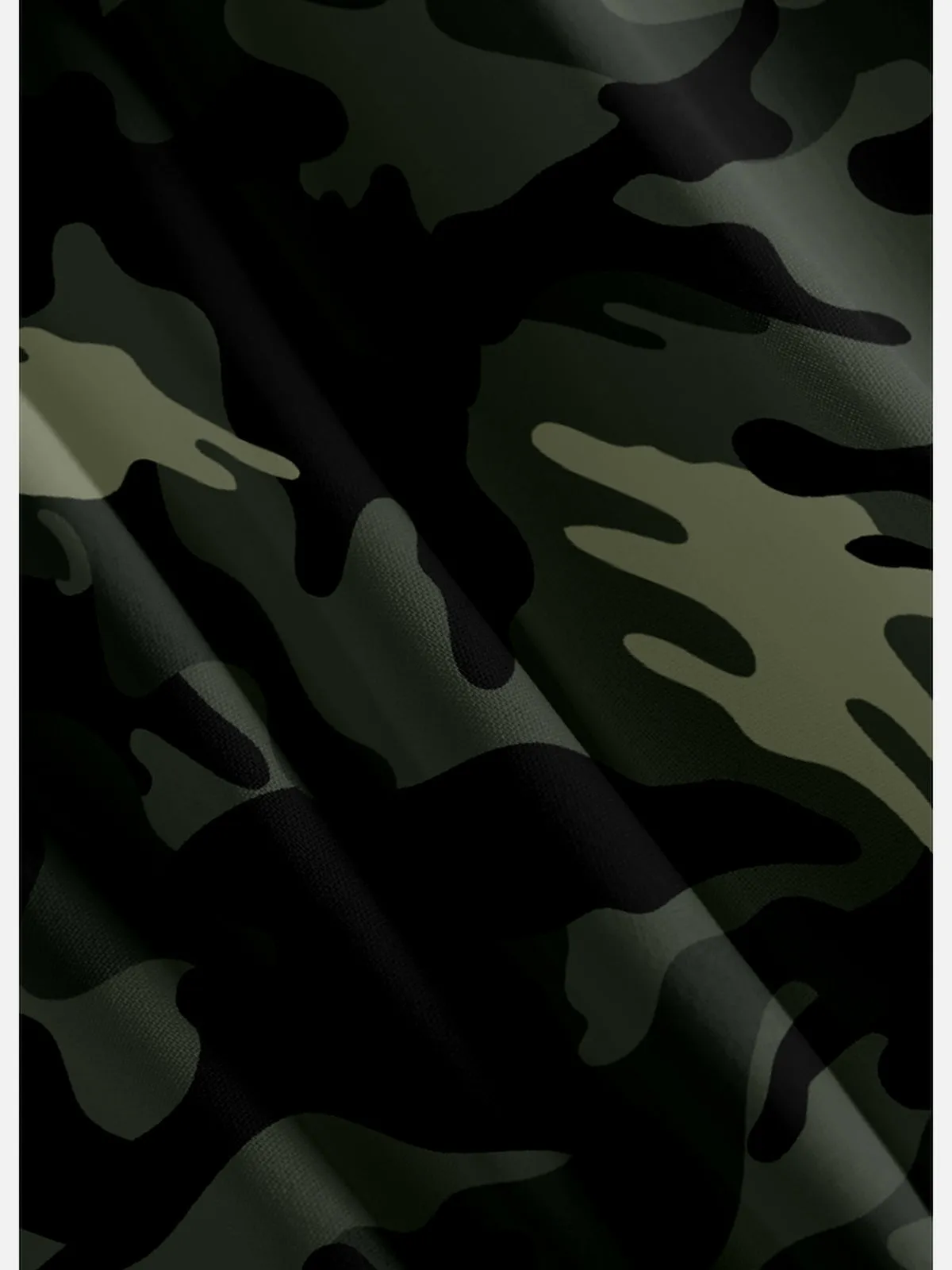 Tall Men's Camo Print Grenade Short Sleeve Shirt sold by Eleven Oasis product image thumbnail 3