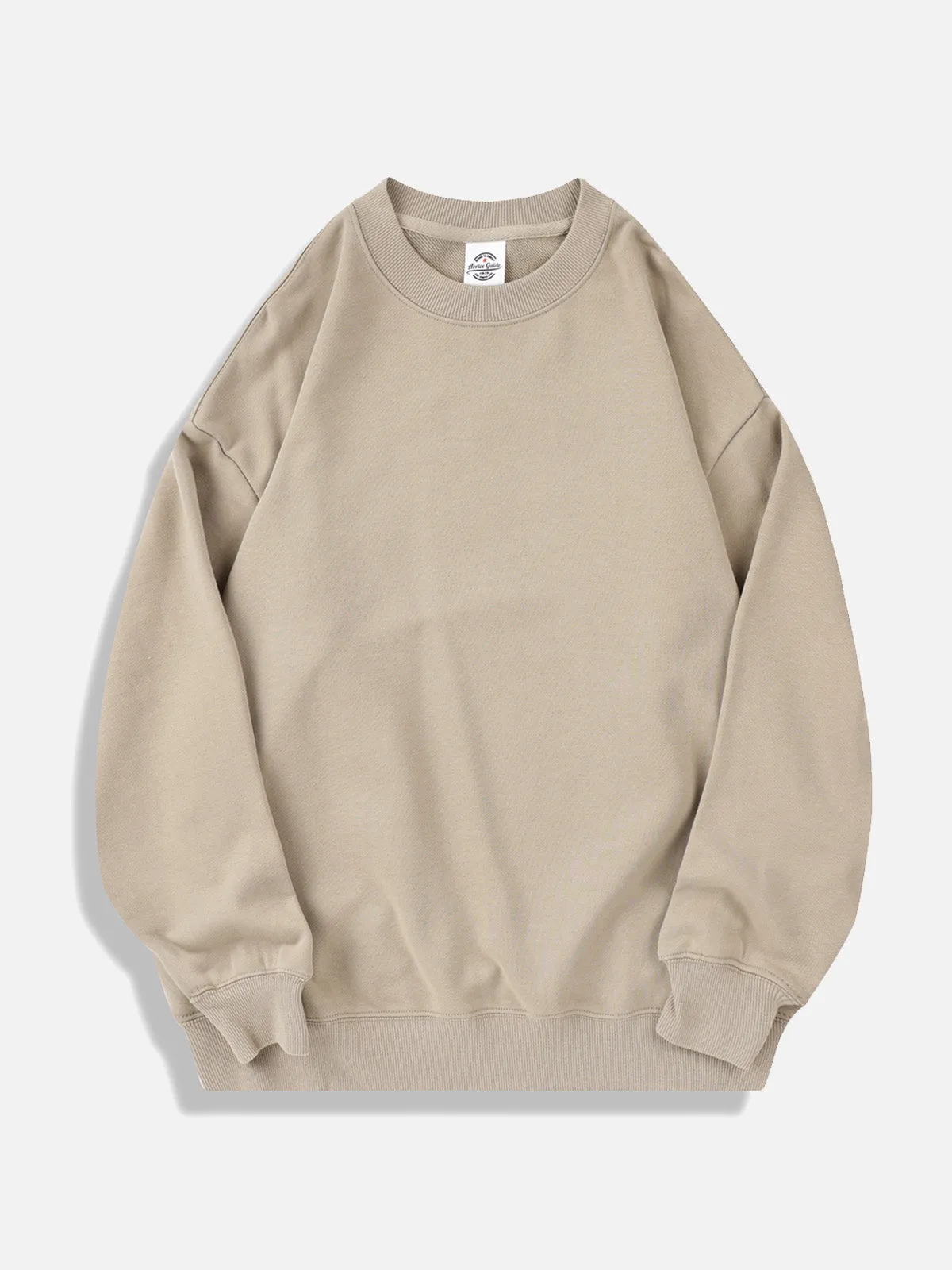 Men's Oversized Cotton Crew Neck Sweatshirt sold by Eleven Oasis