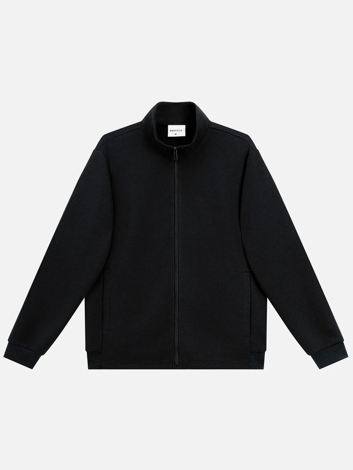 Men's Classic Stand Collar Track Jacket sold by Eleven Oasis product image thumbnail 2