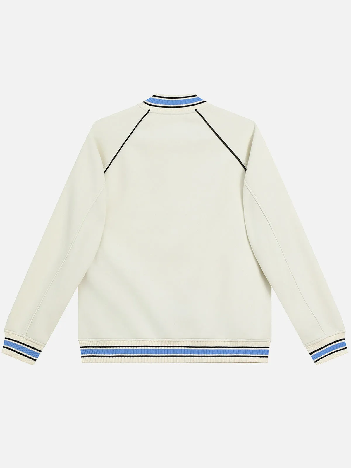 Men's Classic Varsity Baseball Jacket sold by Eleven Oasis product image thumbnail 5