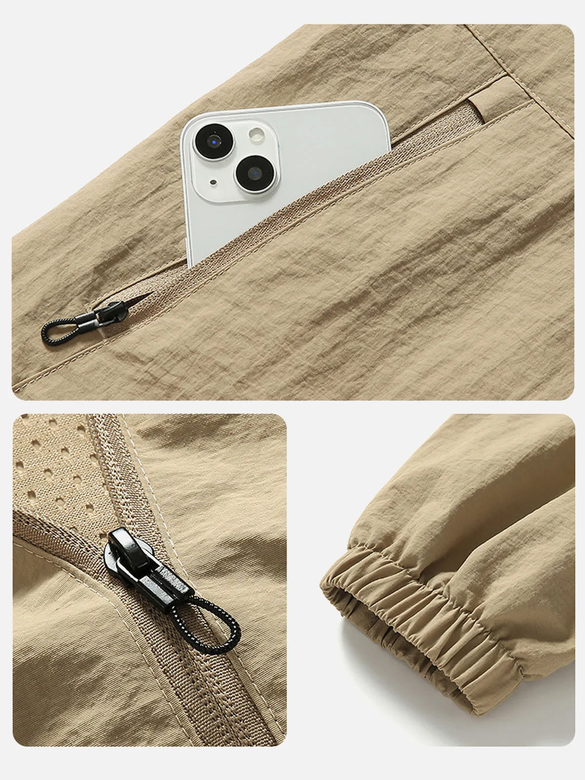 Men's Lightweight Windbreaker Jacket sold by Eleven Oasis product image thumbnail 4