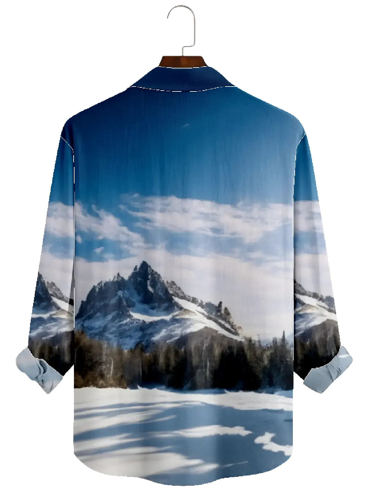 Men's Santa Ice Sculptor Long Sleeve Shirt sold by Eleven Oasis product image thumbnail 2