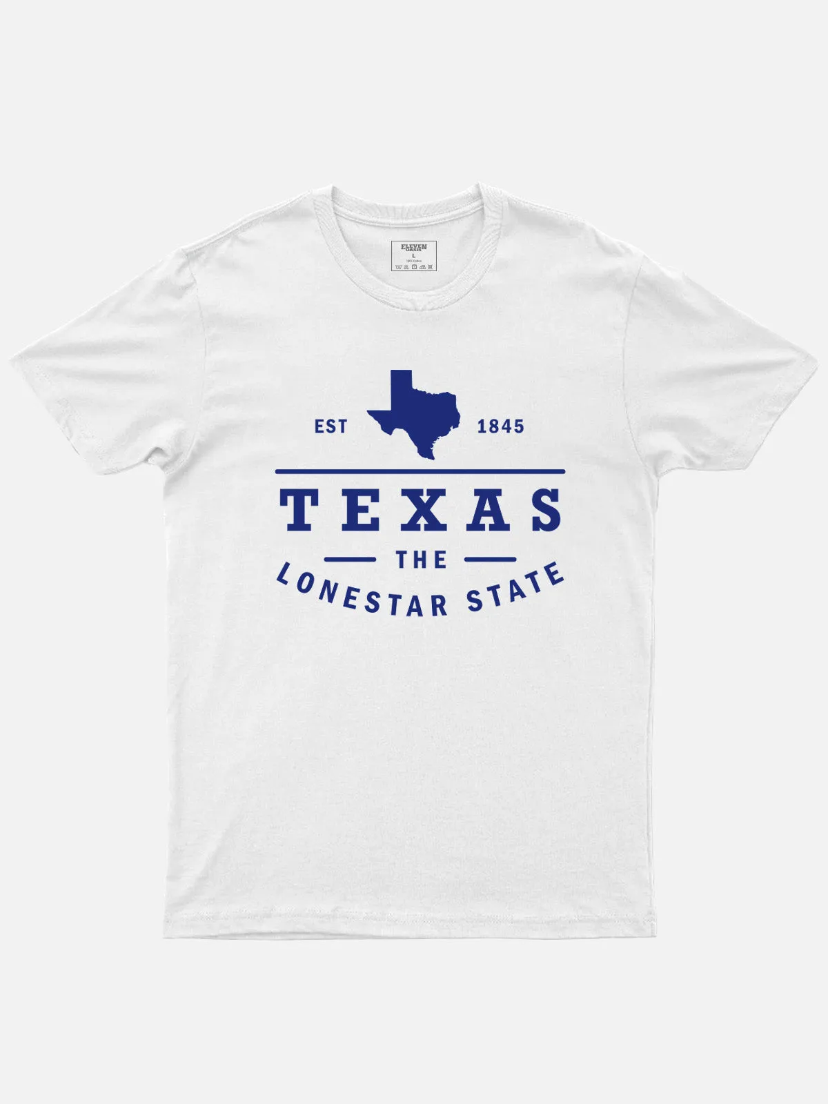 Texas Lonestar State Cotton T-Shirt sold by Eleven Oasis product image thumbnail 3