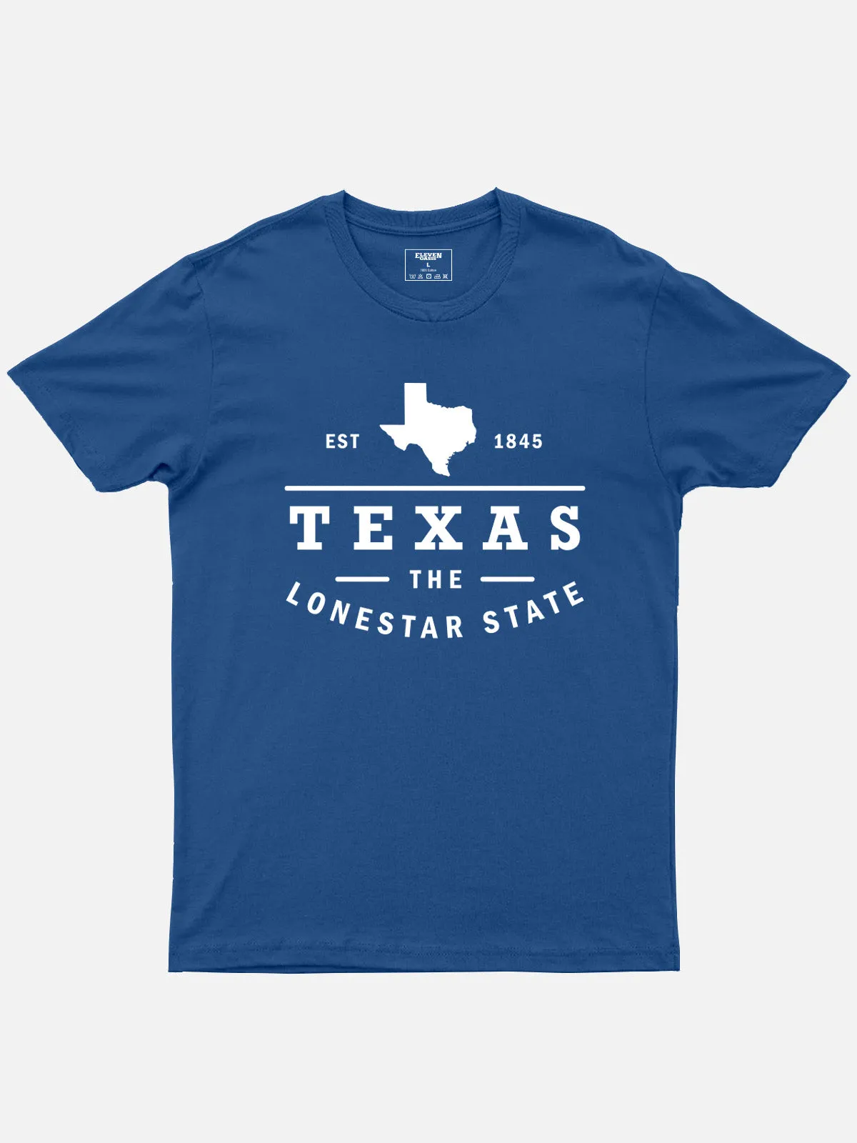 Texas Lonestar State Cotton T-Shirt sold by Eleven Oasis product image thumbnail 5