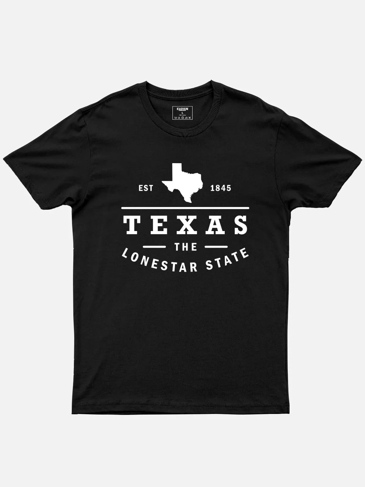 Texas Lonestar State Cotton T-Shirt sold by Eleven Oasis