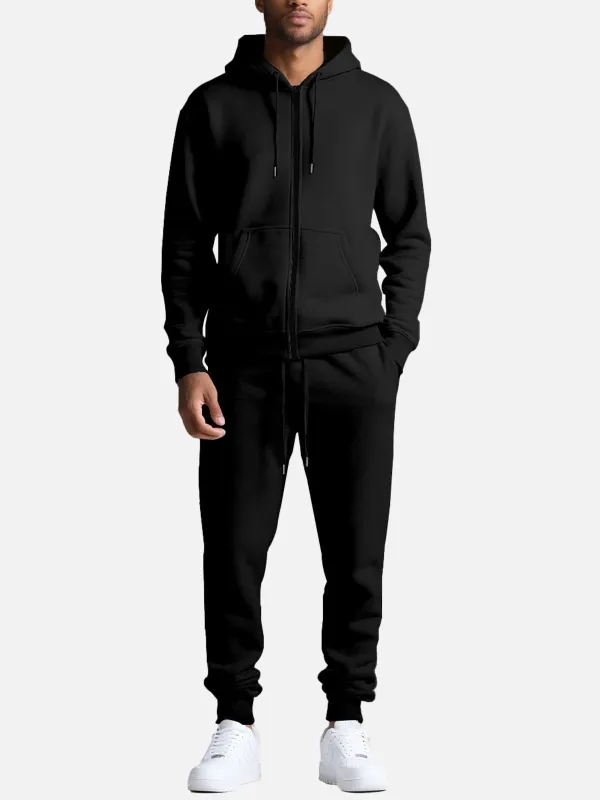 Men's Fleece Tracksuit Set sold by Eleven Oasis