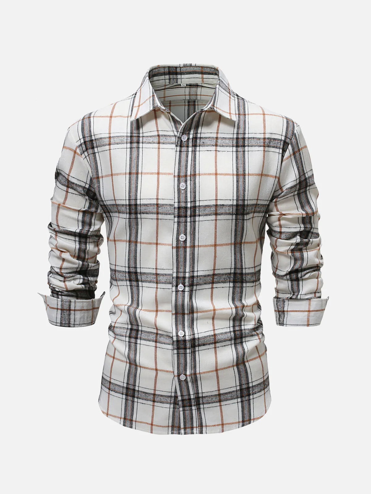 Men's Classic Plaid Long Sleeve Shirt sold by Eleven Oasis product image thumbnail 2