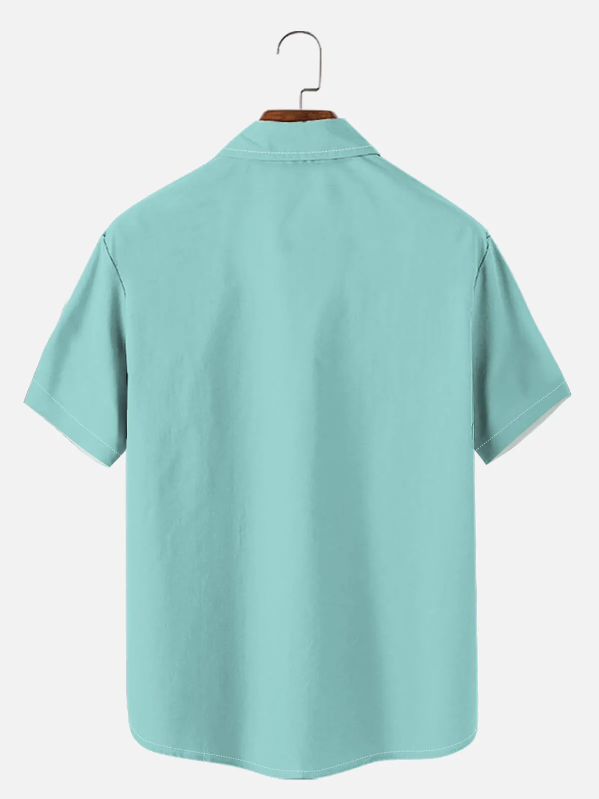 Tall Men's Tropical Parrot Paradise Short Sleeve Shirt sold by Eleven Oasis product image thumbnail 3