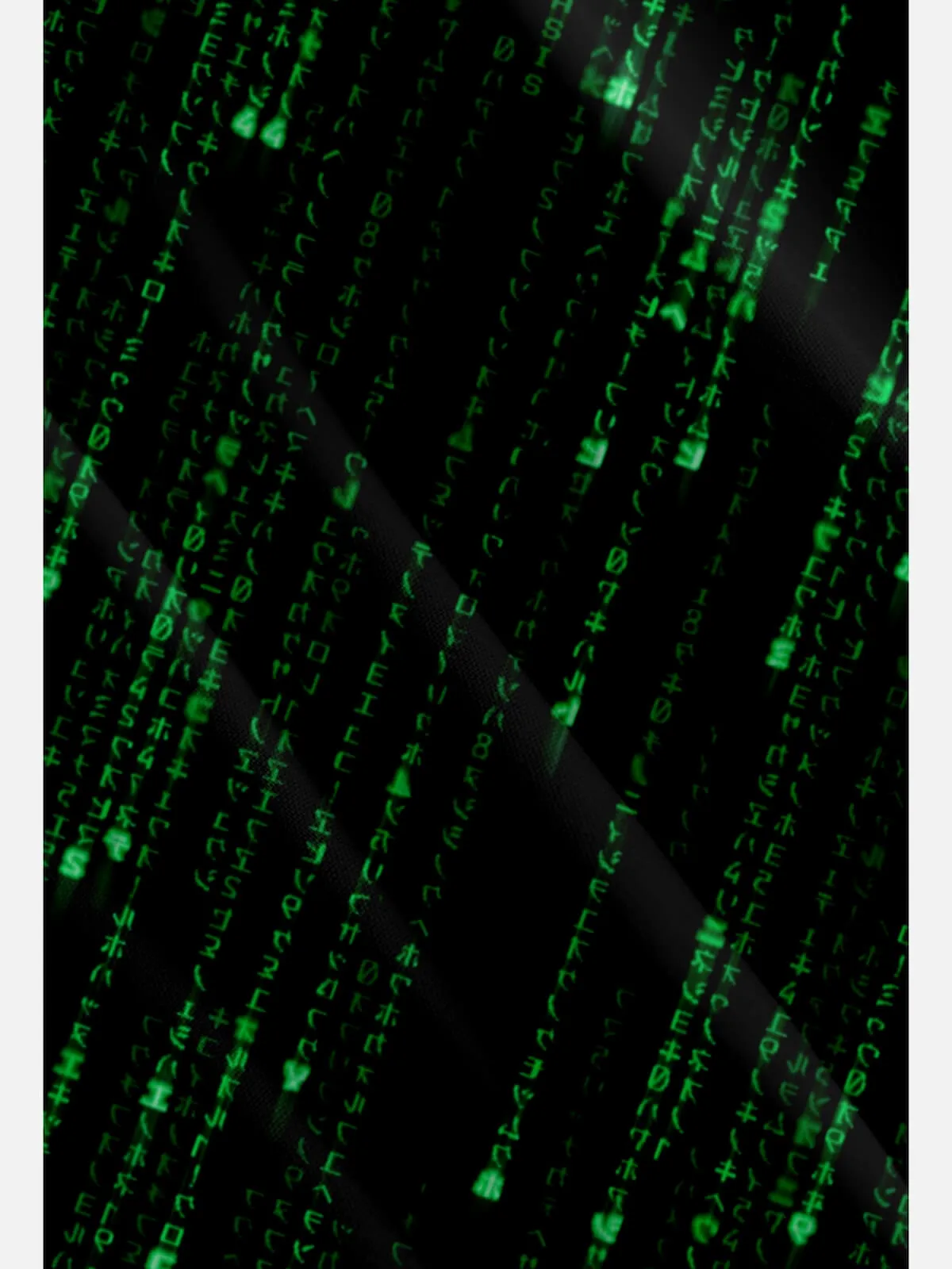 Men's Matrix Code Movie Short Sleeve Shirt sold by Eleven Oasis product image thumbnail 3