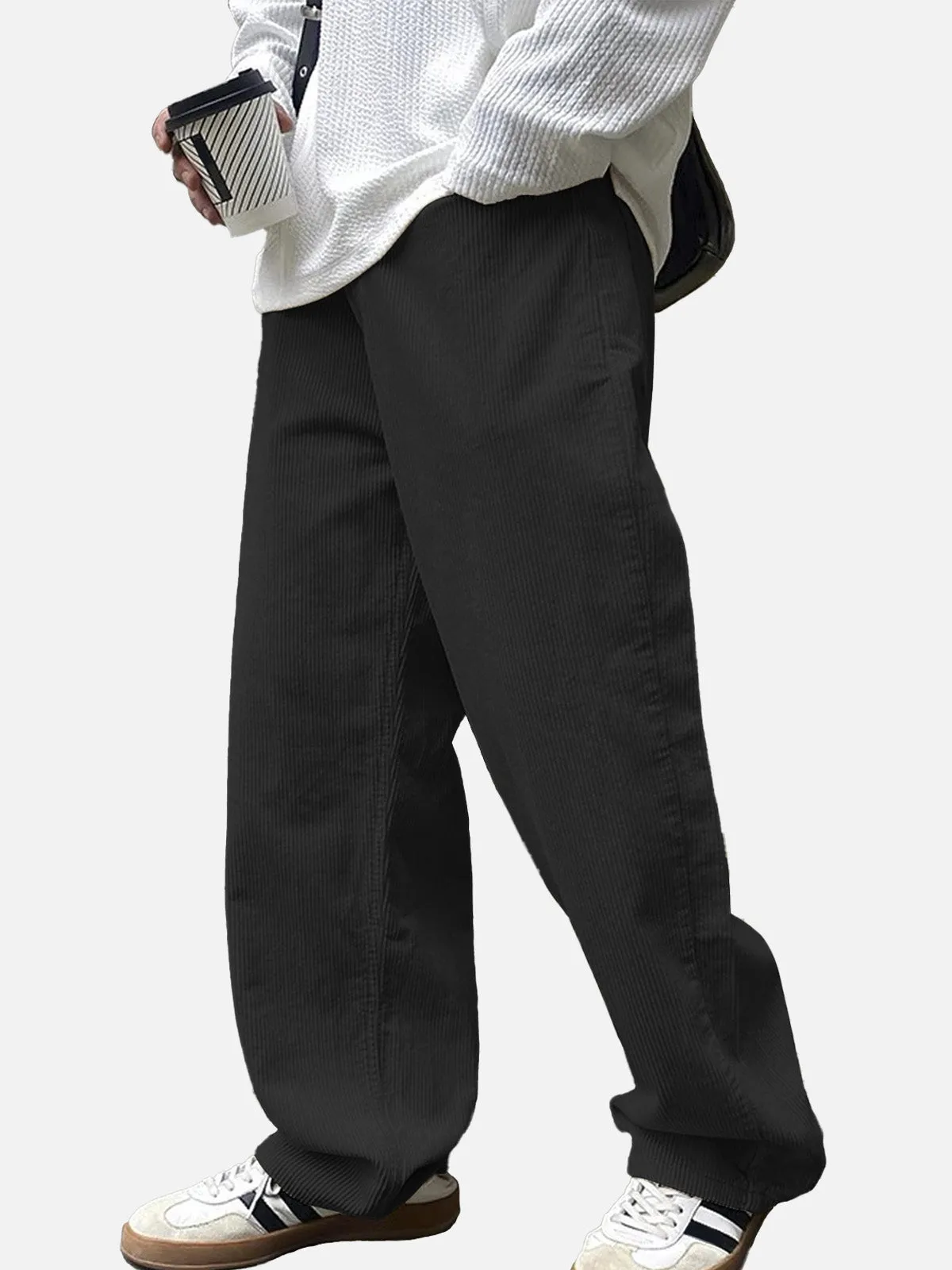 Men's Corduroy Straight Leg Pants sold by Eleven Oasis product image thumbnail 5