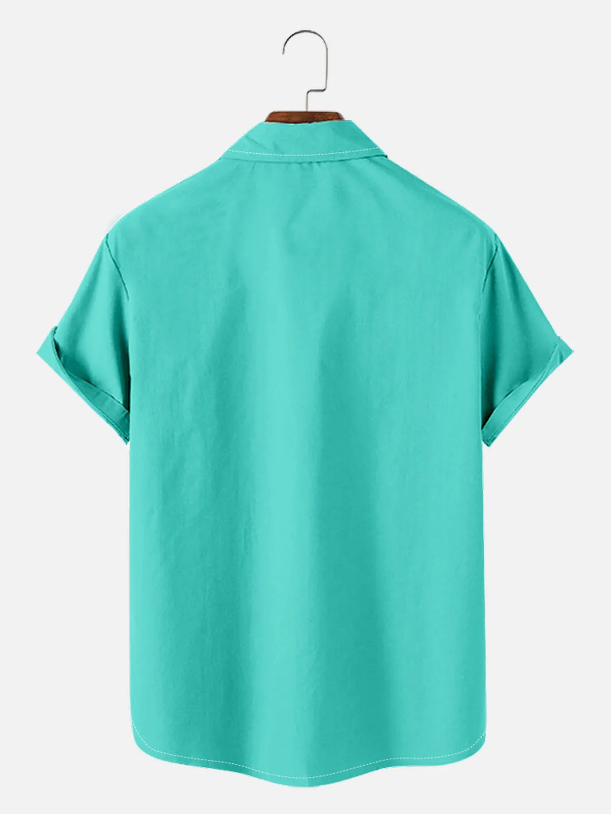 Men's Mid-Century Atomic Boomerang Short Sleeve Shirt sold by Eleven Oasis product image thumbnail 3