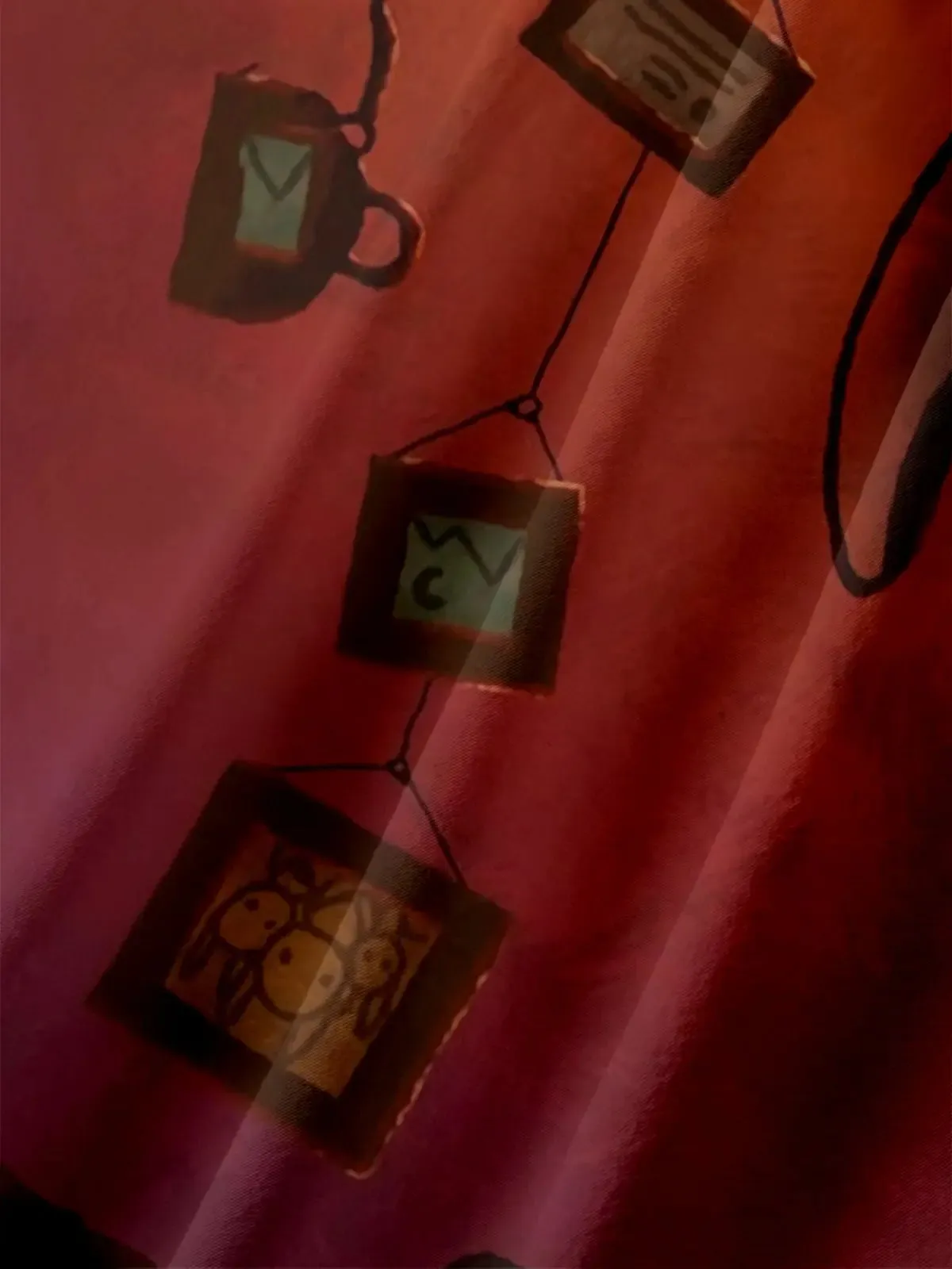 Men's Hanging Bat Halloween Short Sleeve Shirt sold by Eleven Oasis product image thumbnail 3