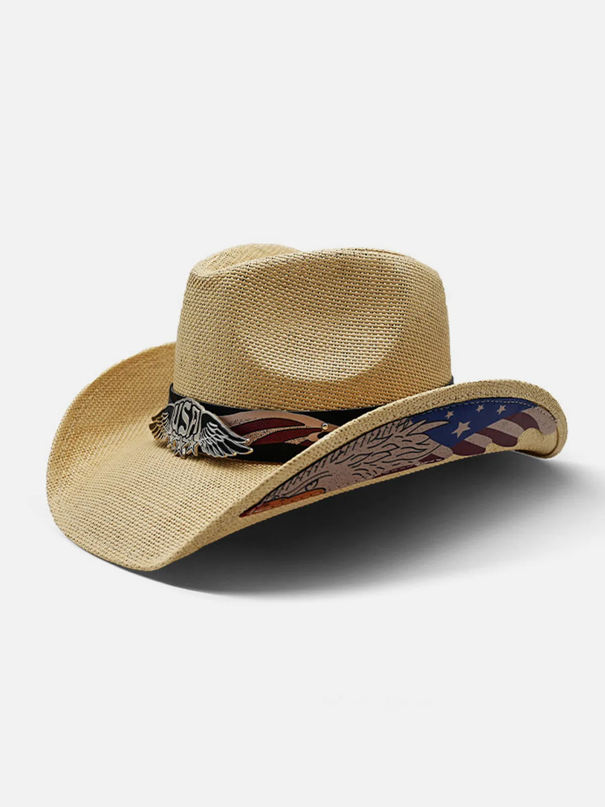 USA Western Graphic Cowboy Hat sold by Eleven Oasis product image thumbnail 4