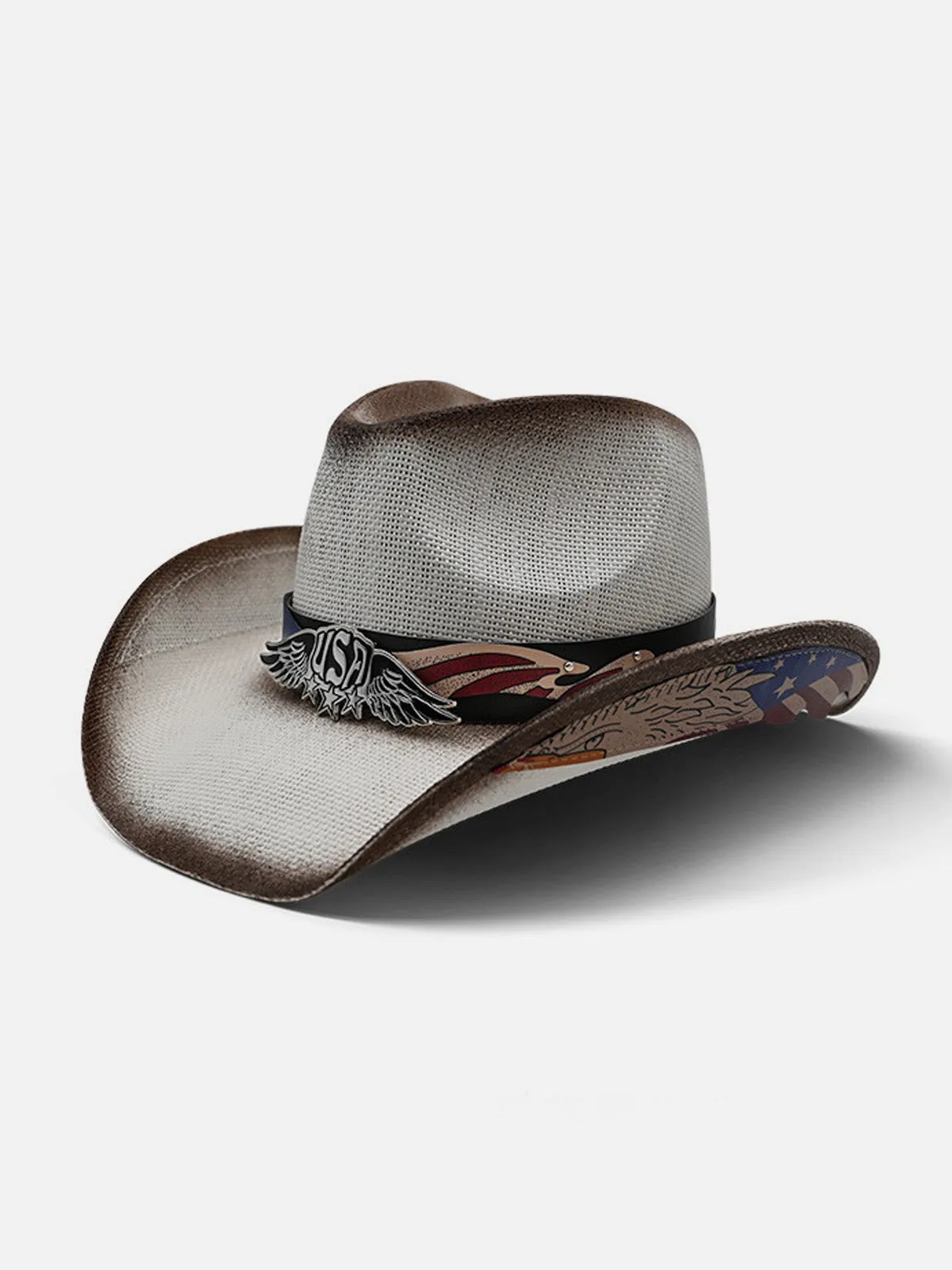 USA Western Graphic Cowboy Hat sold by Eleven Oasis product image thumbnail 5
