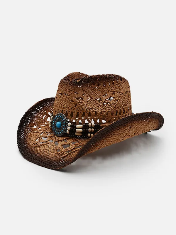 Woven Western Cowboy Hat sold by Eleven Oasis