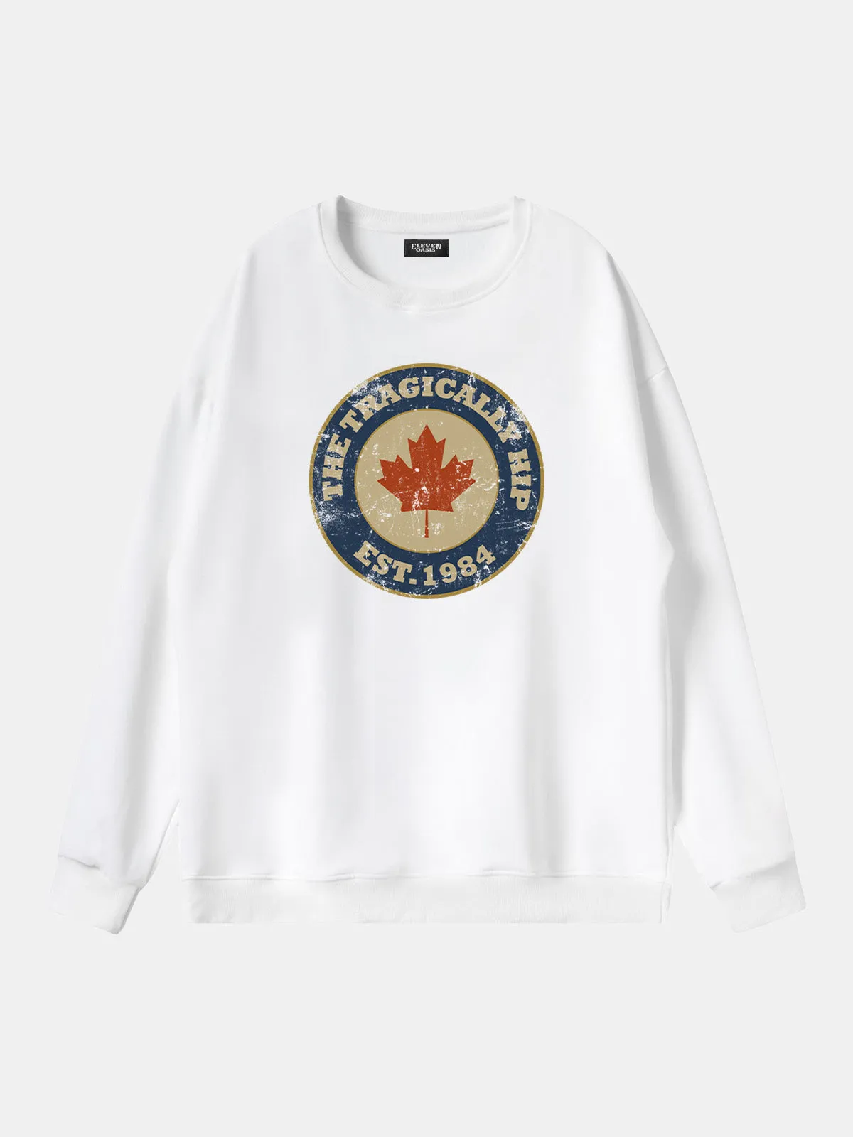 Tragically Hip Vintage Logo Sweatshirt sold by Eleven Oasis product image thumbnail 3