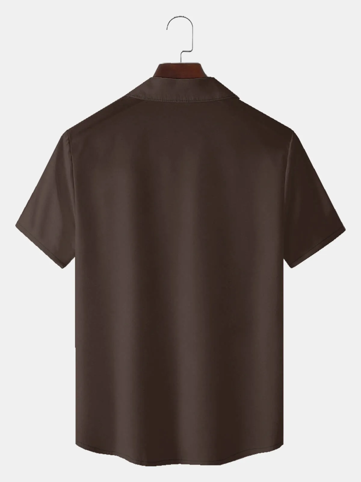 Men's Mid-Century Bowling Short Sleeve Shirt sold by Eleven Oasis product image thumbnail 3