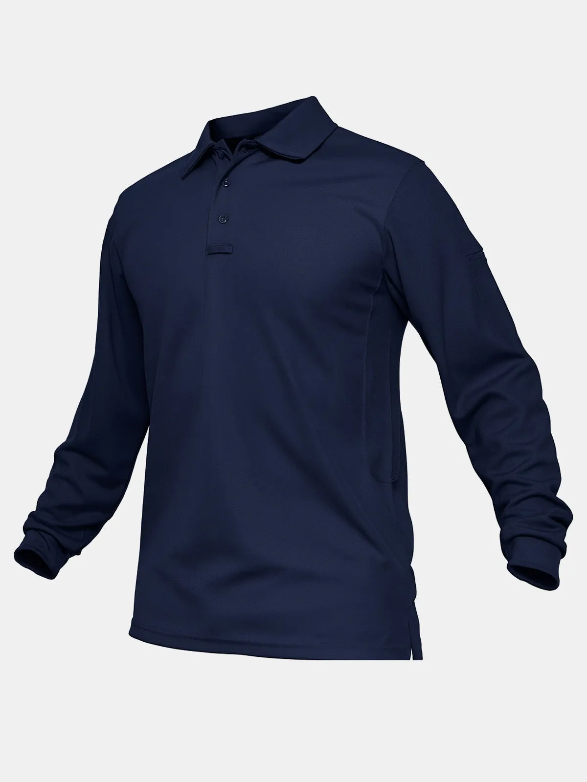 Men's Performance Polo Long Sleeve Shirt sold by Eleven Oasis product image thumbnail 4