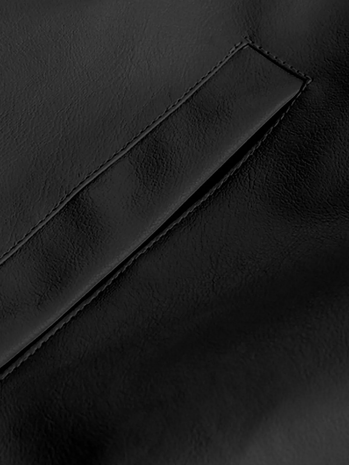 Men's Relaxed Fit Faux Leather Jacket sold by Eleven Oasis product image thumbnail 4