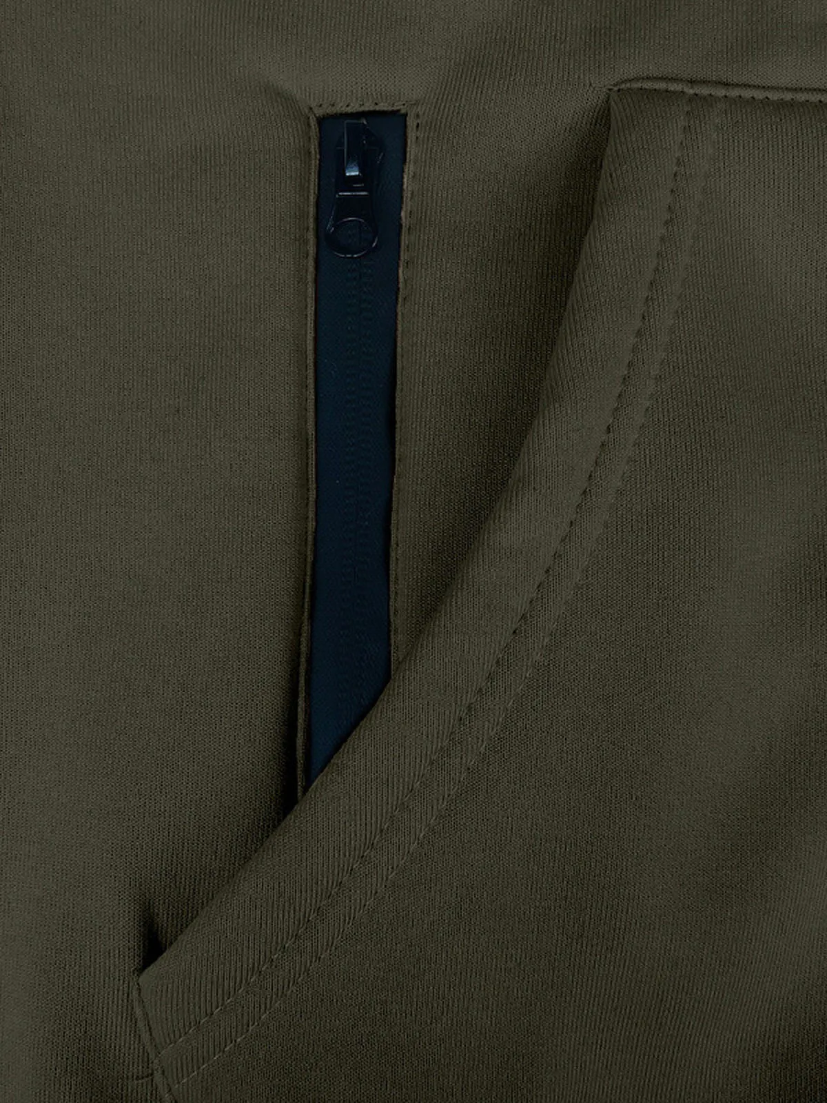 Men's Classic Everyday Zip-Up Hoodie sold by Eleven Oasis product image thumbnail 4