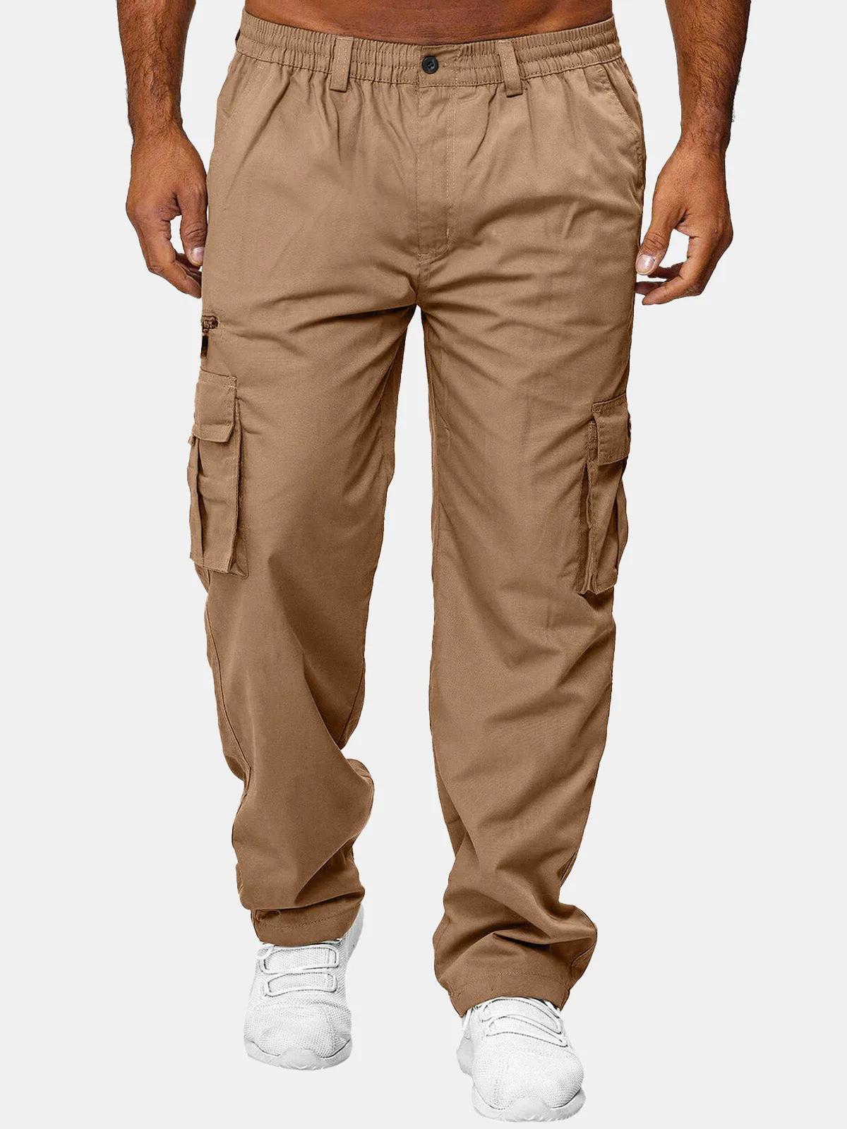 Men's Multi-Pocket Everyday Cargo Pants sold by Eleven Oasis