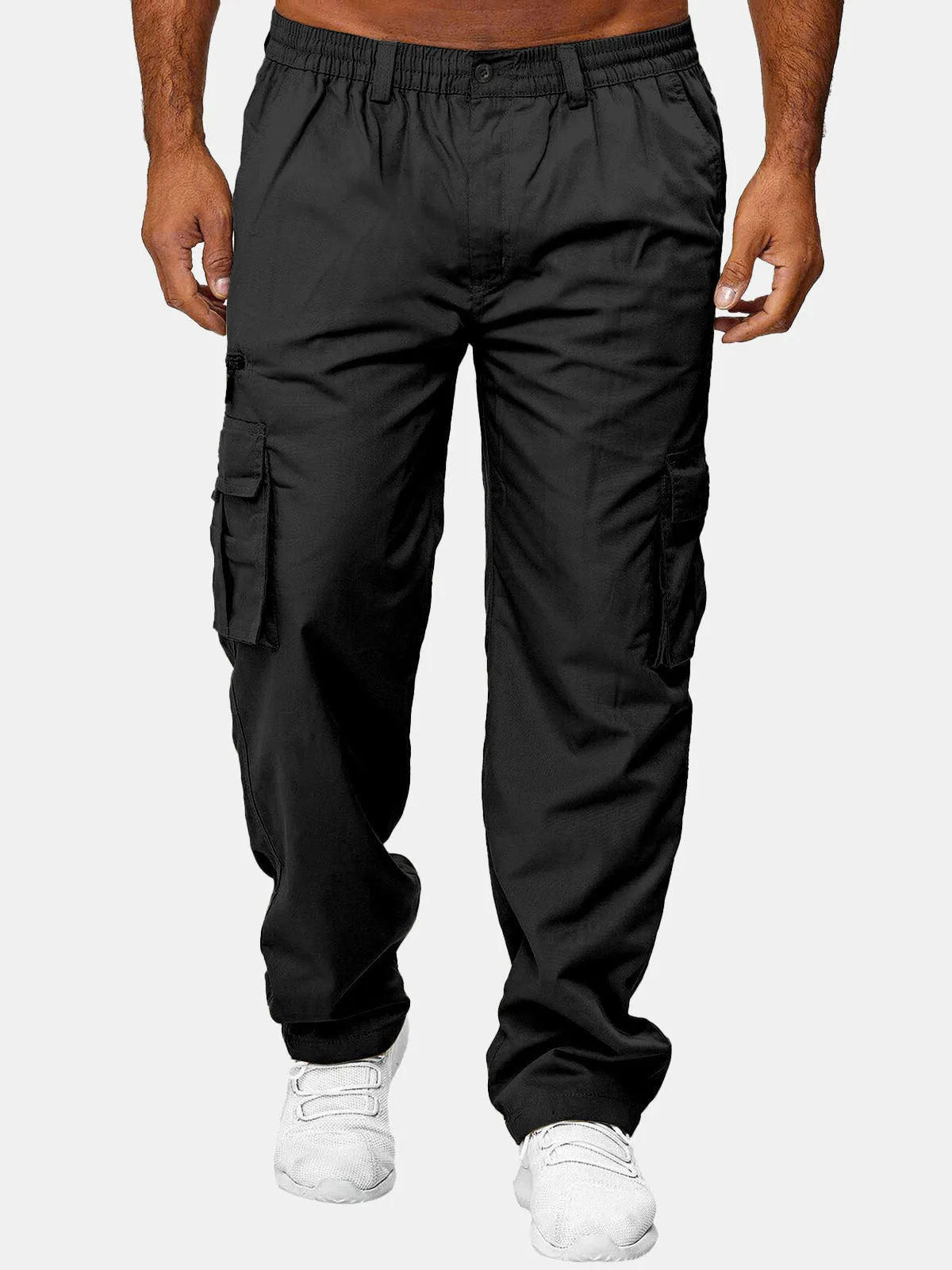 Men's Multi-Pocket Everyday Cargo Pants sold by Eleven Oasis product image thumbnail 4